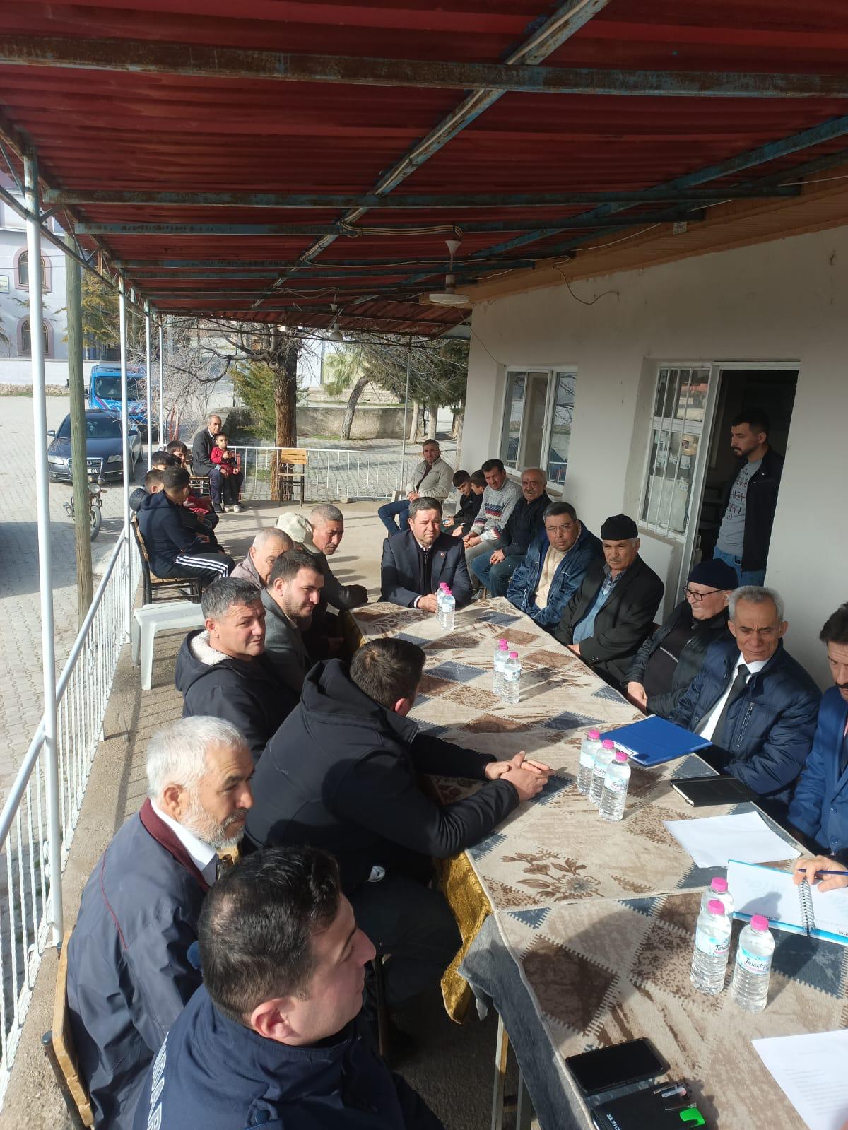 Kaymakam Çelik, Küllüce Köyünde Vatandaşlarla Bir Araya Geldi