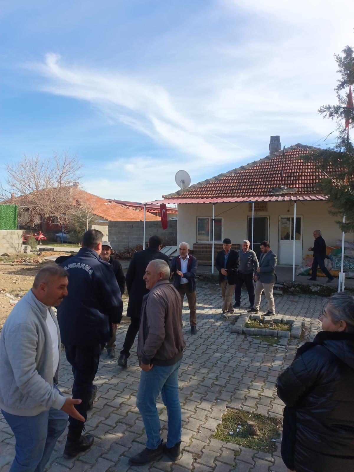 Kaymakam Çelik, Küllüce Köyünde Vatandaşlarla Bir Araya Geldi