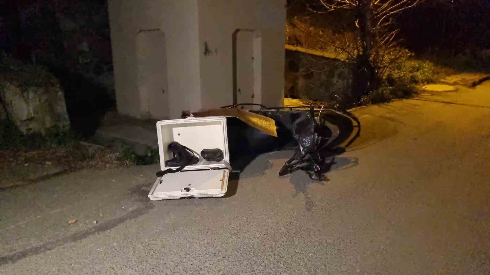 Korkunç Kazada Motosiklet Sürücüsü Hayatını Kaybetti