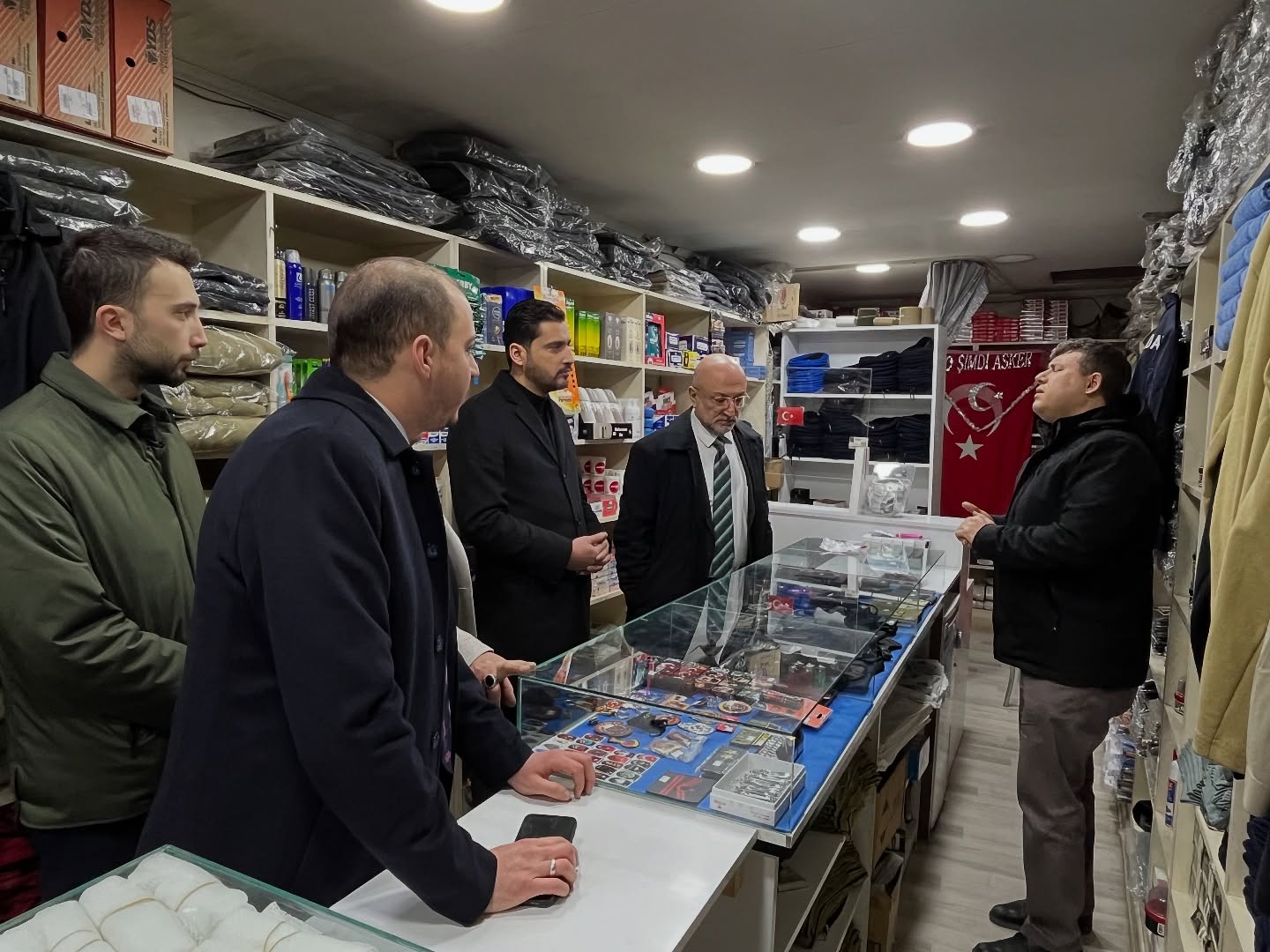 Başkan Şahin’den, Bedesten Esnaflarına Ziyaret