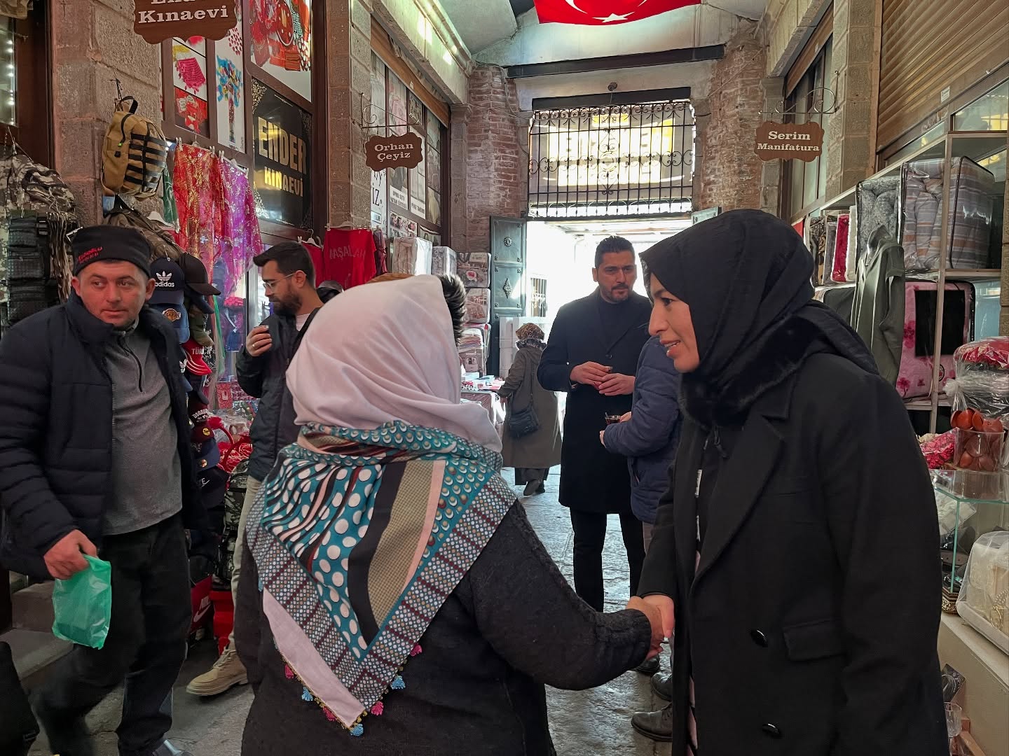 Başkan Şahin’den, Bedesten Esnaflarına Ziyaret