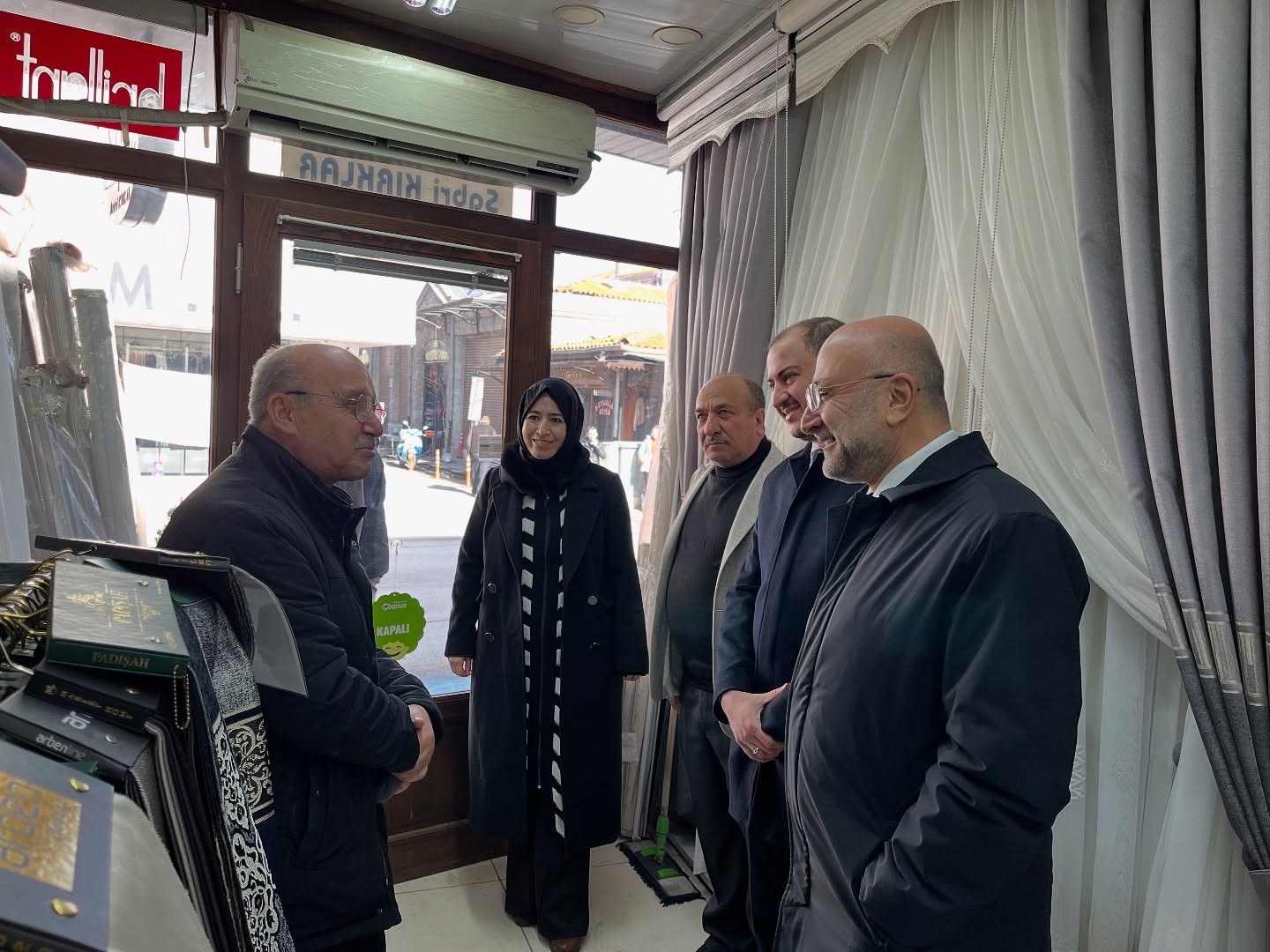 Başkan Şahin’den, Bedesten Esnaflarına Ziyaret