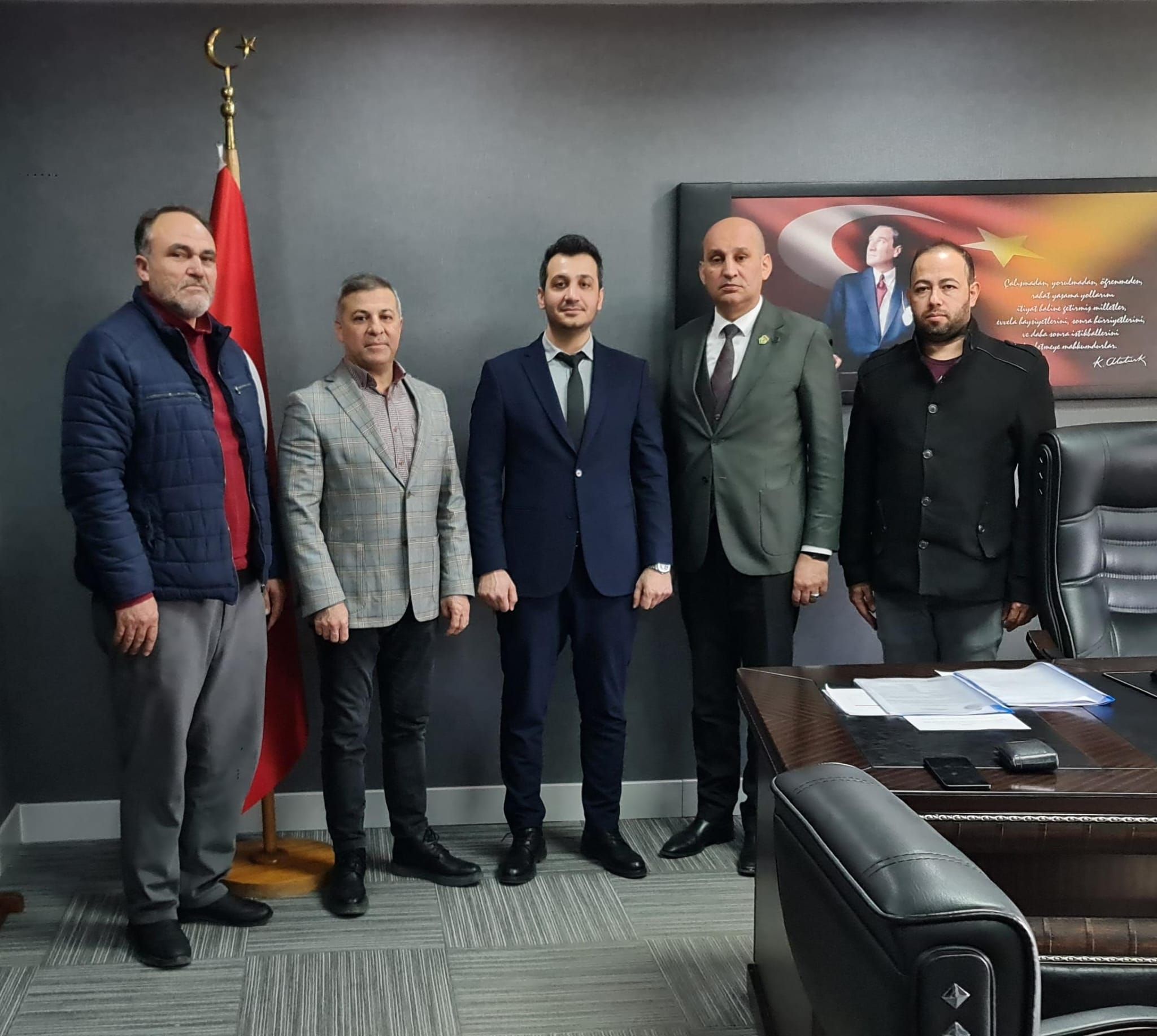Başkan Kumartaşlı'dan, Afyonkarahisar Sanayi ve Teknoloji Müdürlüğüne Ziyaret
