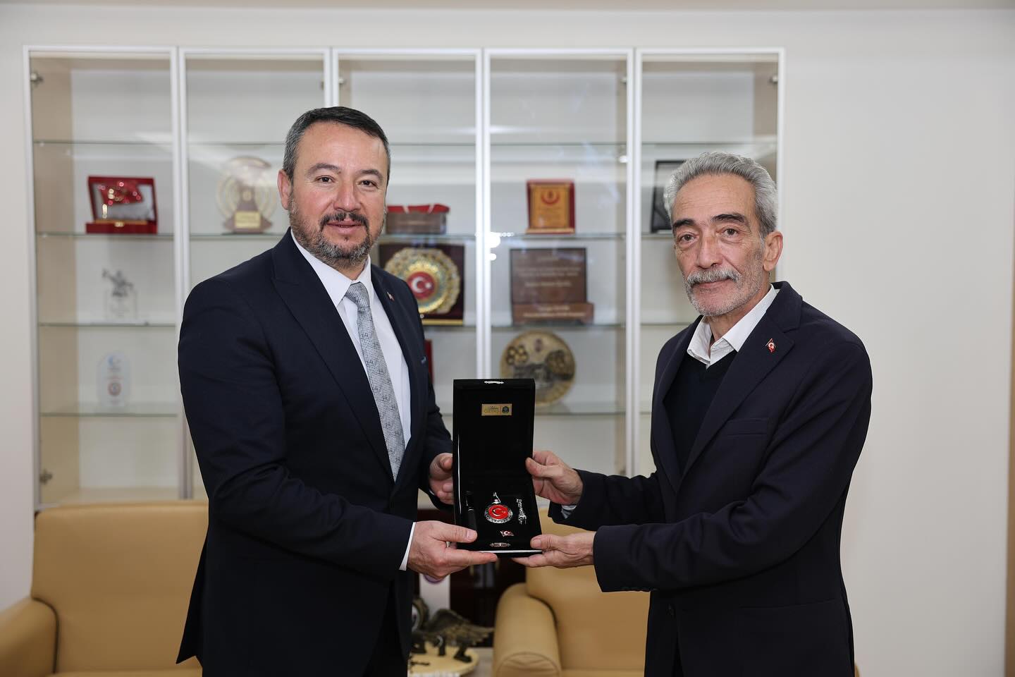 ESOB Başkanı Üstün, Başkan Öztaş’ı Ağırladı