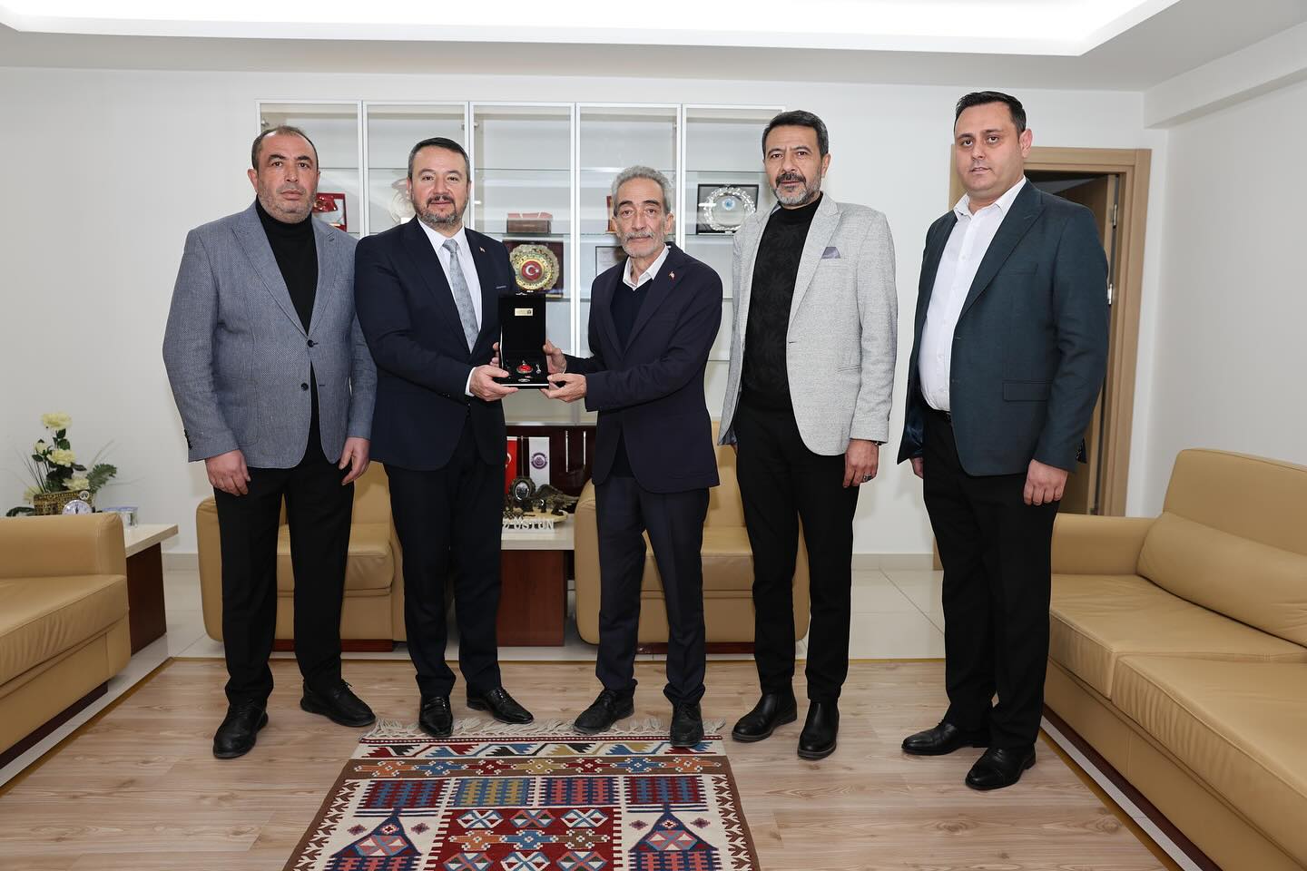 ESOB Başkanı Üstün, Başkan Öztaş’ı Ağırladı