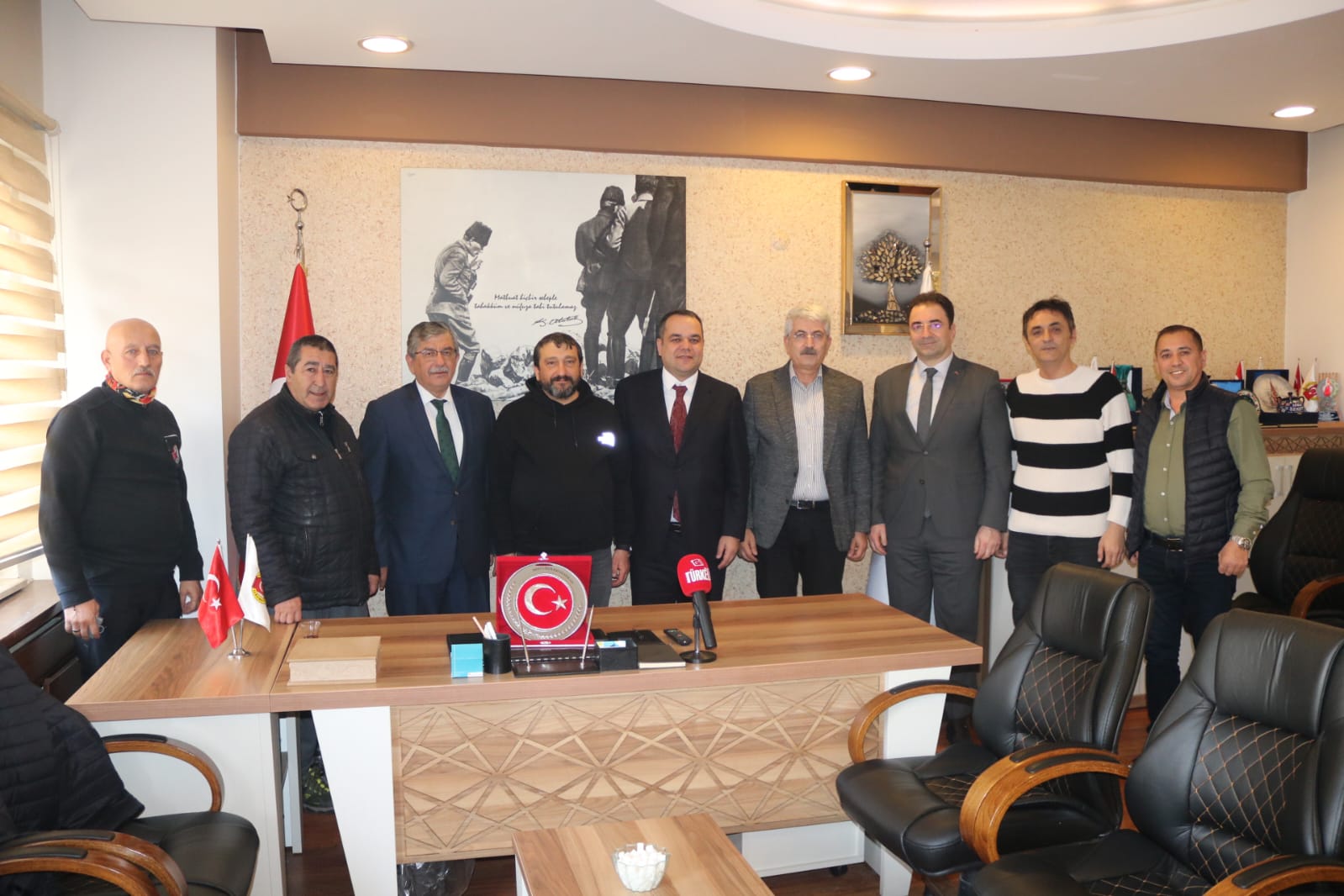 Medya-İş Sendikası ve TGK’den AGC’ye Ziyaret