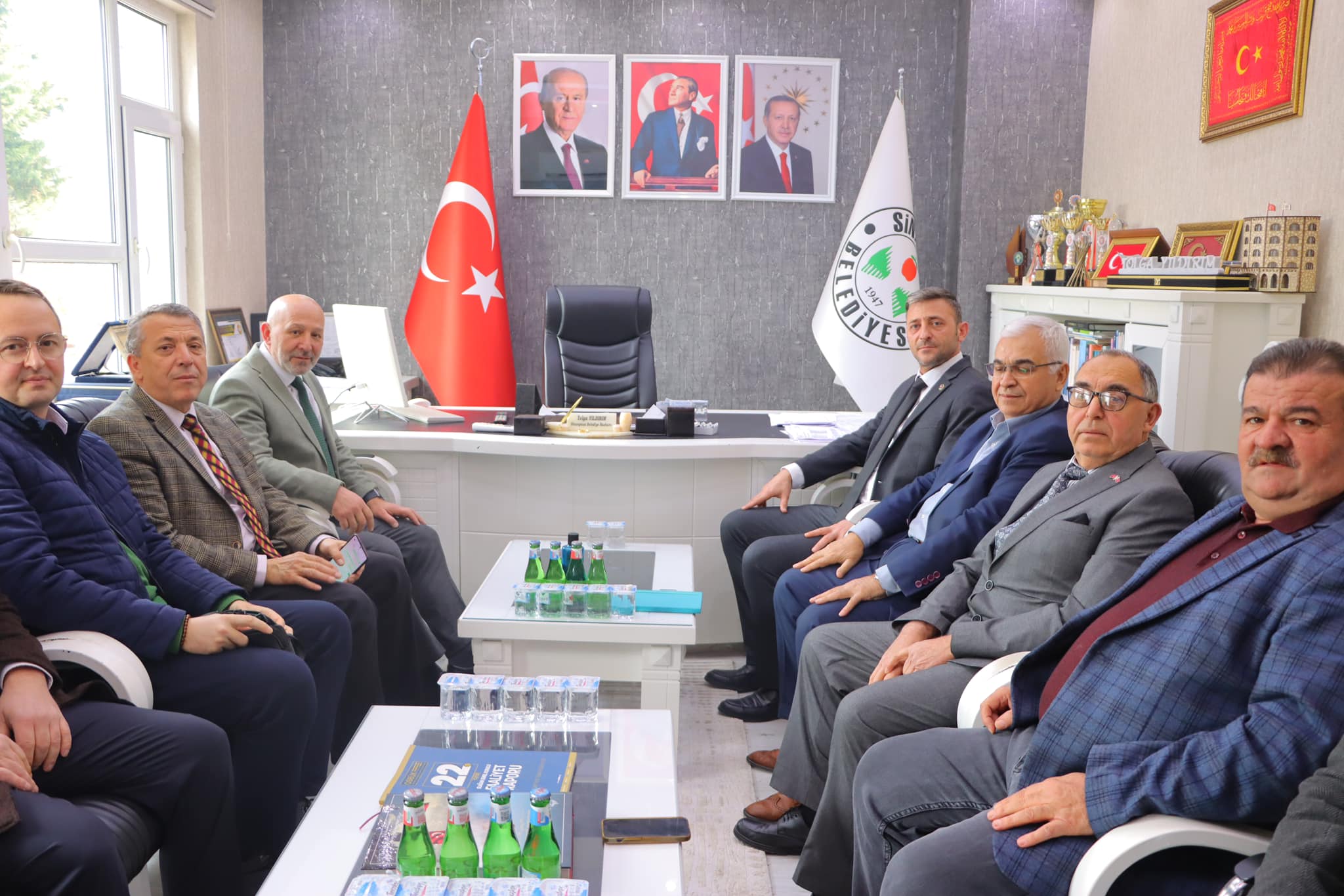 İGM Başkanı Siper’den, Sinanpaşa Belediyesine Ziyaret
