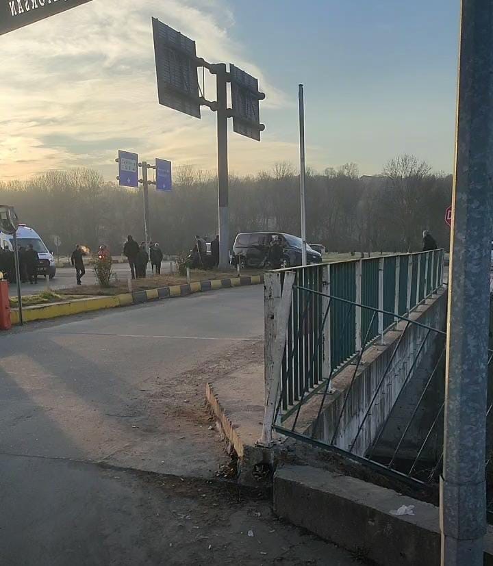 Köy Muhtarları Kaza Geçirdi: 2 Yaralı