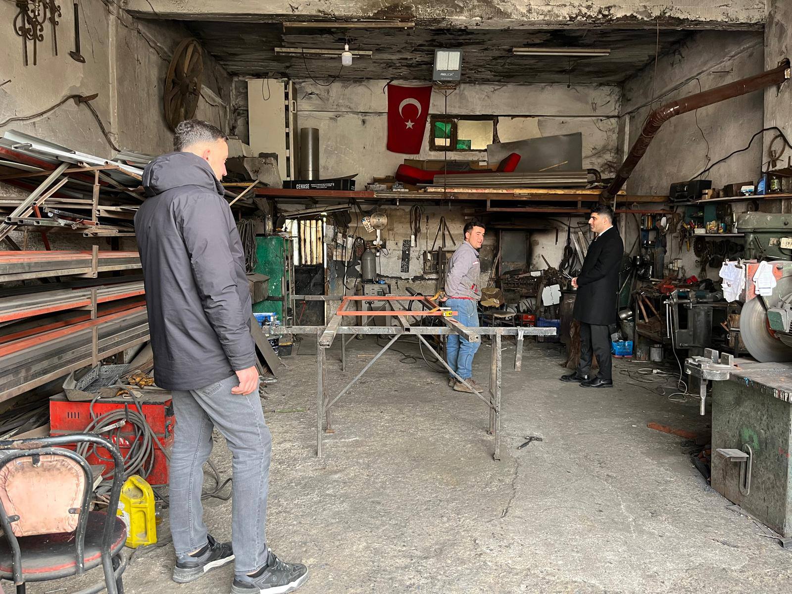 Kaymakam Öztürk’ten, İlçe Esnaflarına Ziyaret
