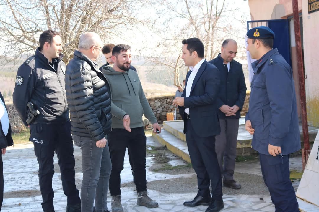 Kaymakam Bildirici, Kadımürsel ve Yiğitpınarı Köylerini Ziyaret Etti