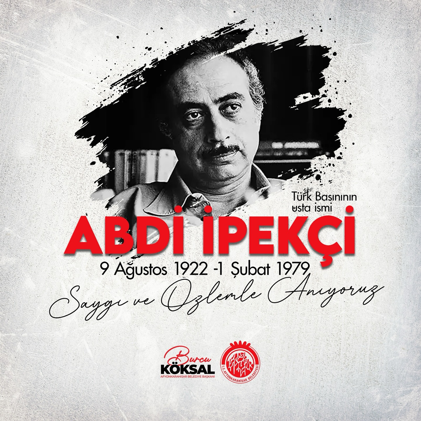 Başkan Köksal, Abdi İpekçi’yi Andı