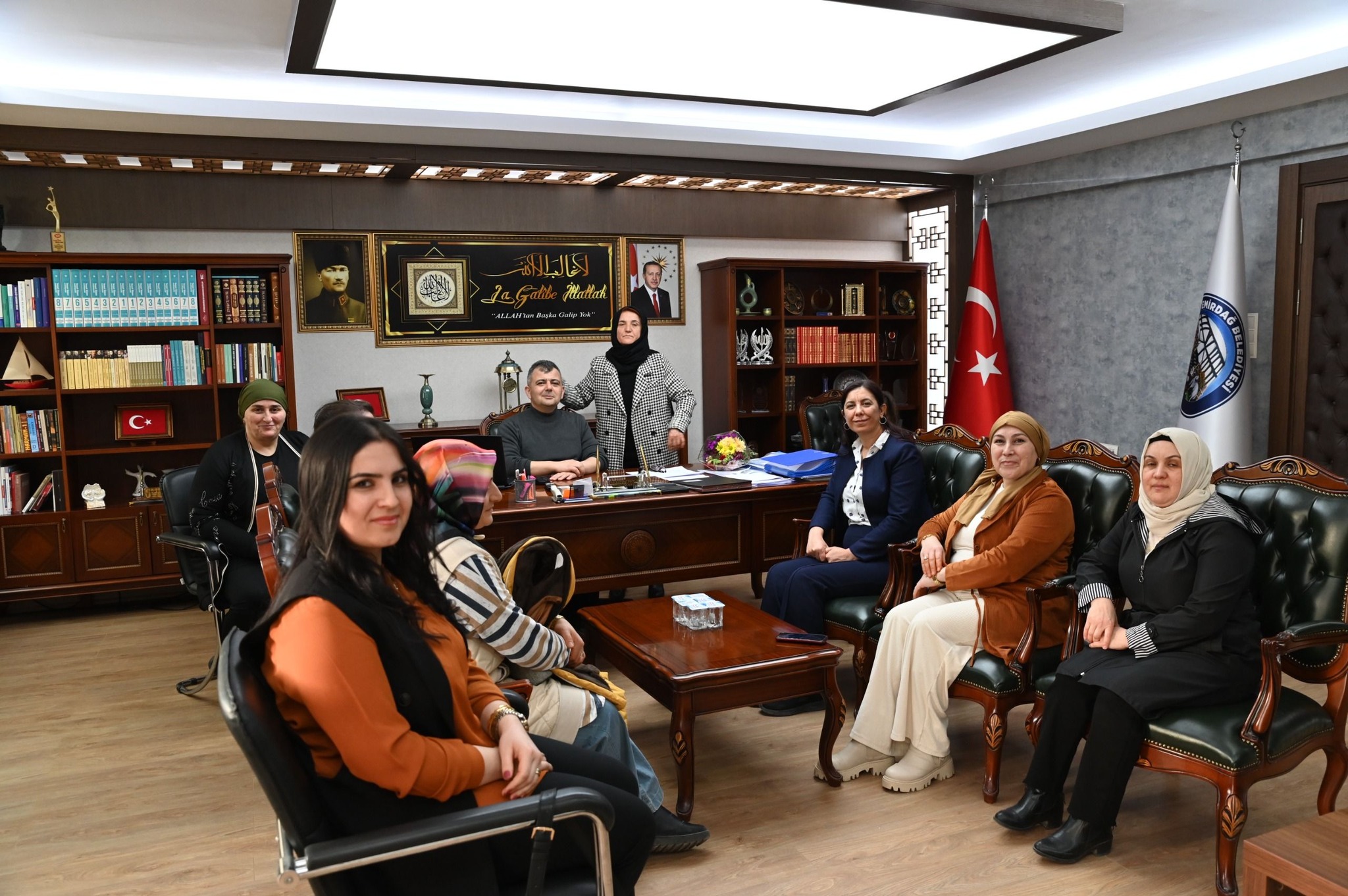 Başkan Koyuncu, Konuklarını Ağırladı