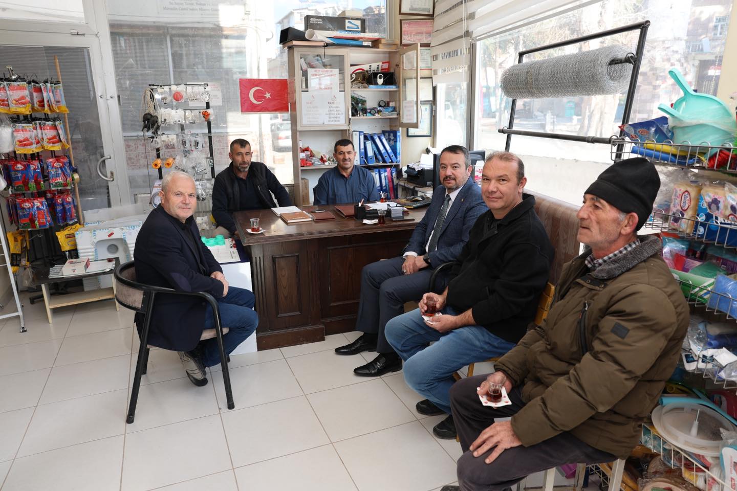 Başkan Öztaş’tan Taziye Ziyaretleri
