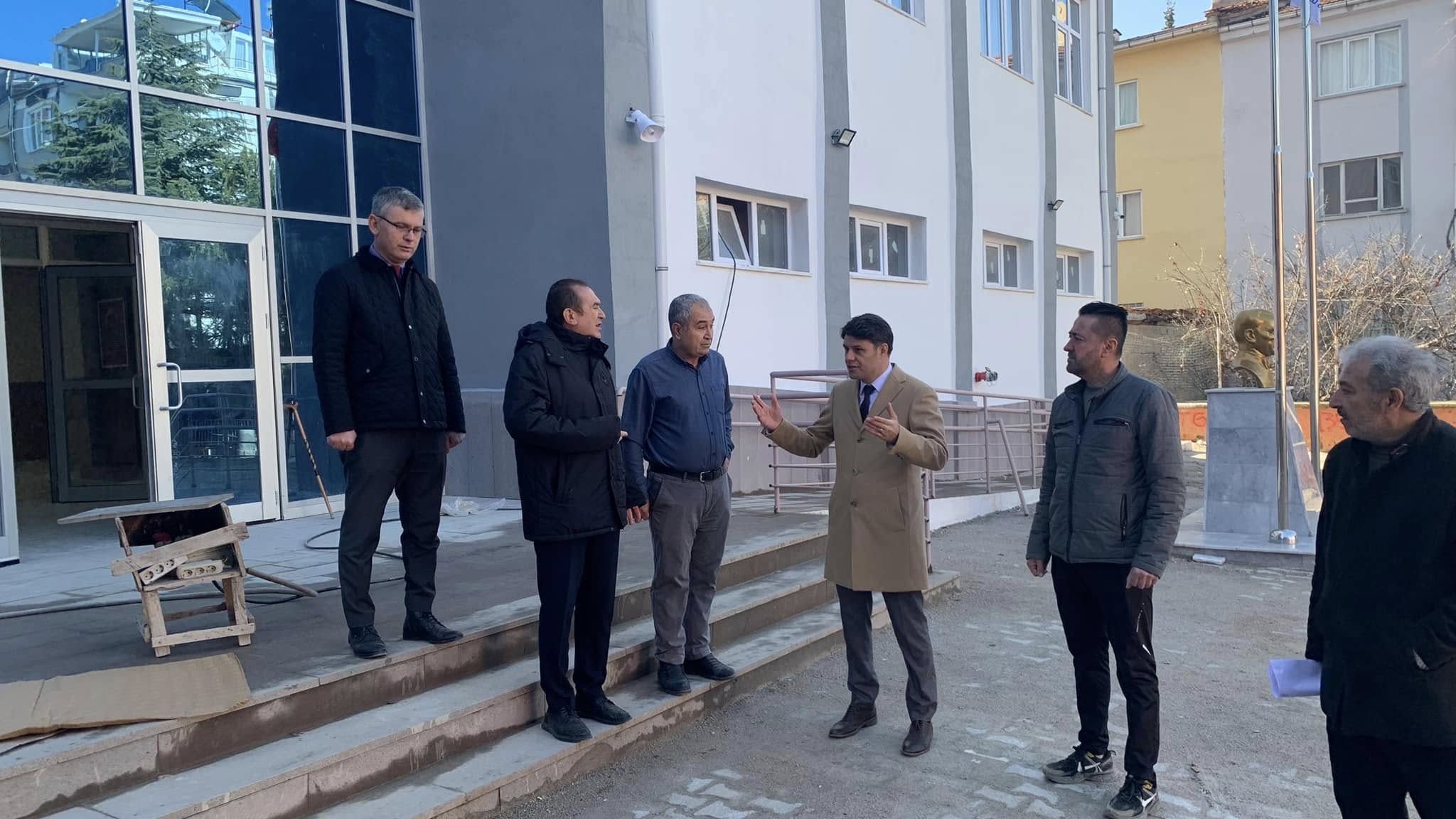 Kaymakam Çengel, İlçedeki Okullarda İncelemelerde Bulundu