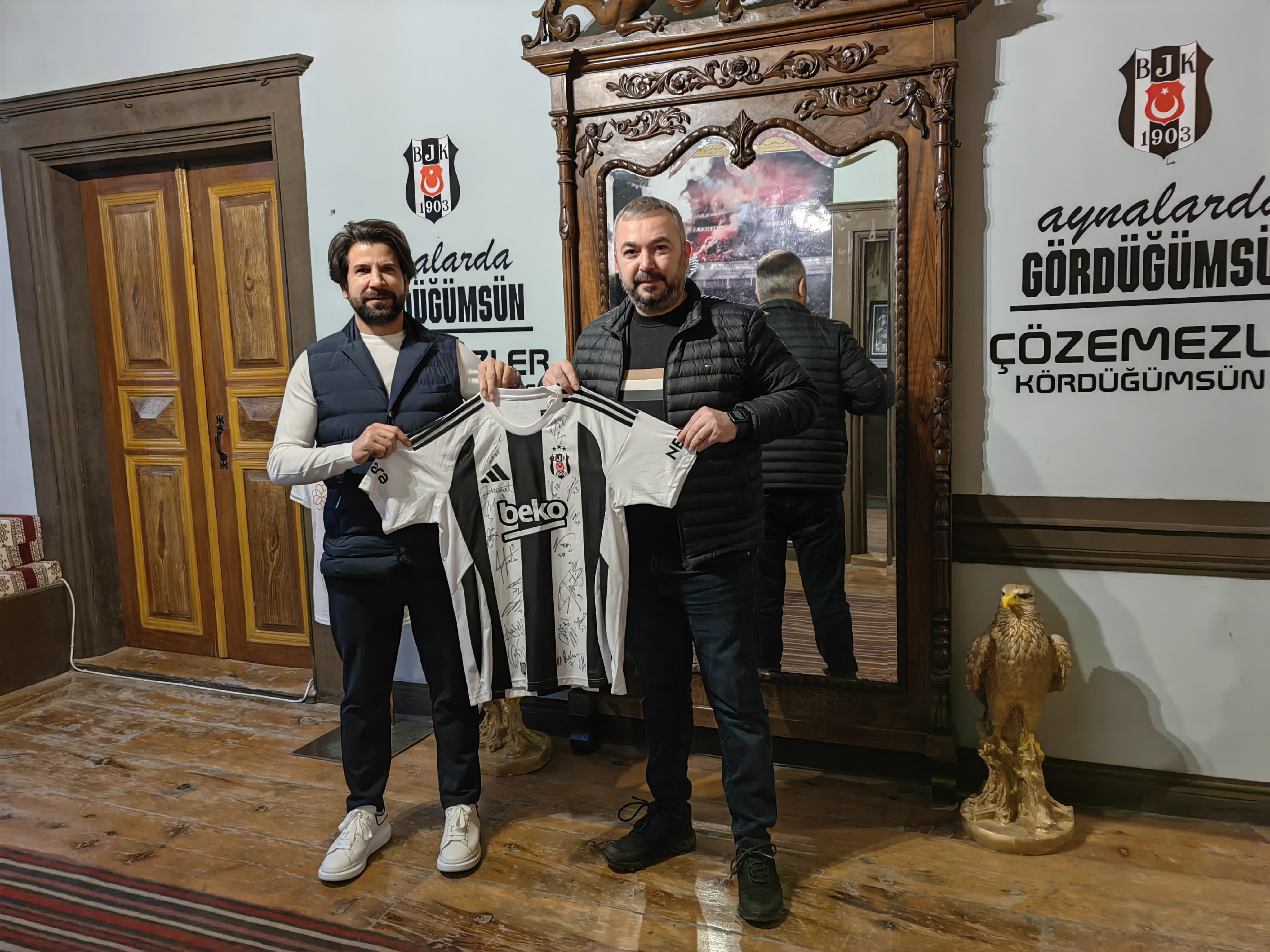 Selahattin Solmaz’dan 1903 Afyon Beşiktaşlılar Derneği’ne Ziyaret