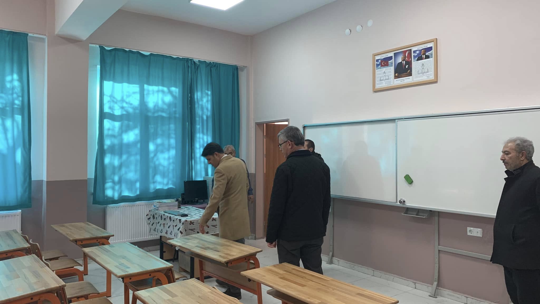 Kaymakam Çengel, İlçedeki Okullarda İncelemelerde Bulundu