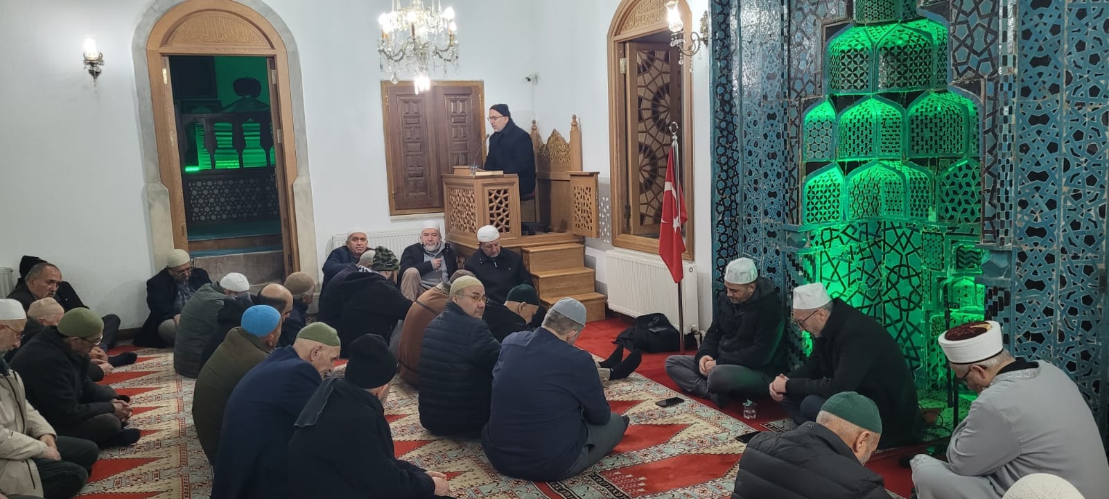 Müftü İmamoğlu Hatimle Sabah Namazı Buluşmasına Katıldı