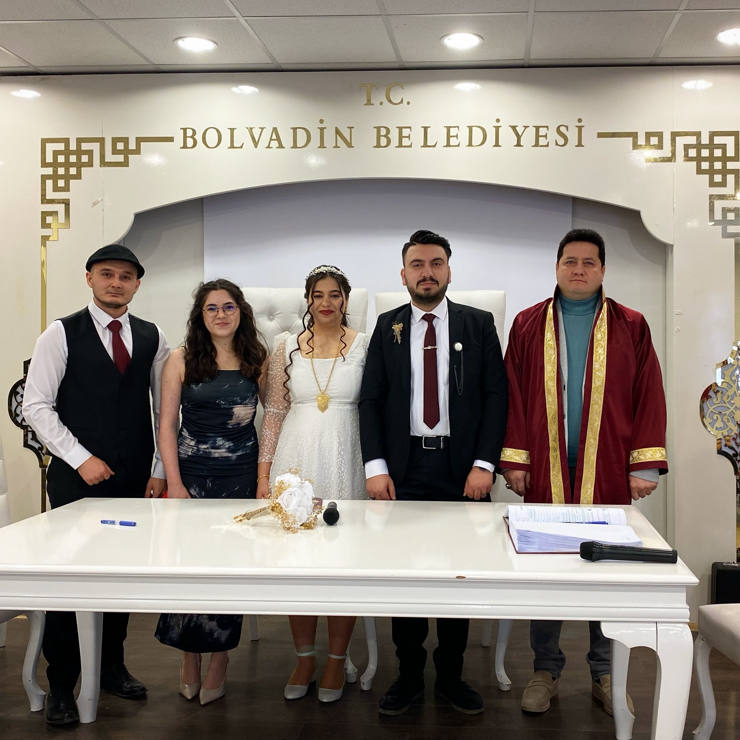 Başkan Aynacı, Genç Çiftin Nikahını Kıydı