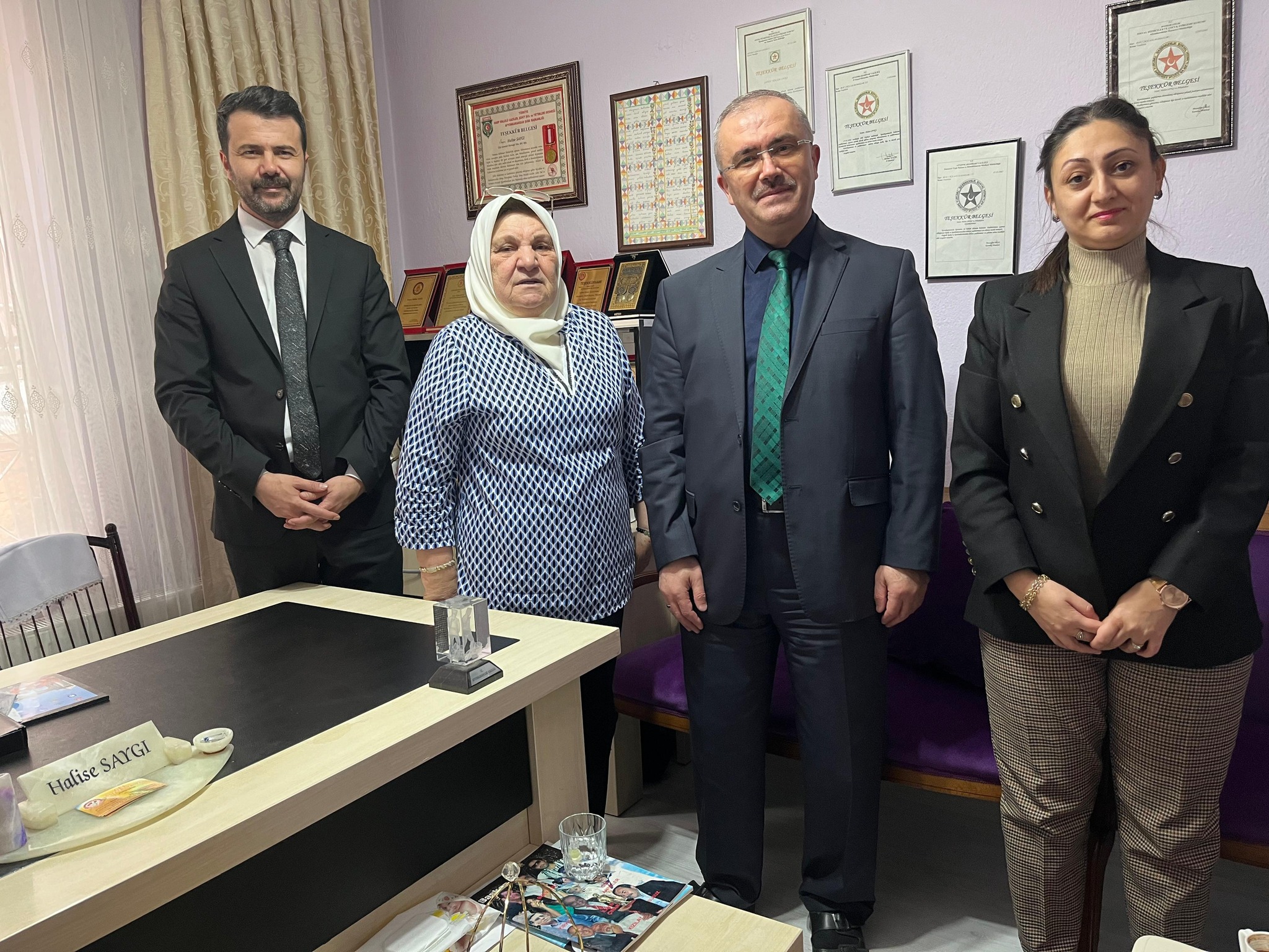 İl Müdürü Erdoğan’dan, Gül Anneler Derneğine Ziyaret