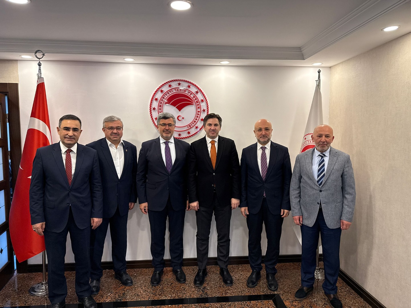 Ak Parti Afyon Heyetinden, Tarım ve Orman Bakan Yardımcısı Ahmet Bağcı'ya Ziyaret