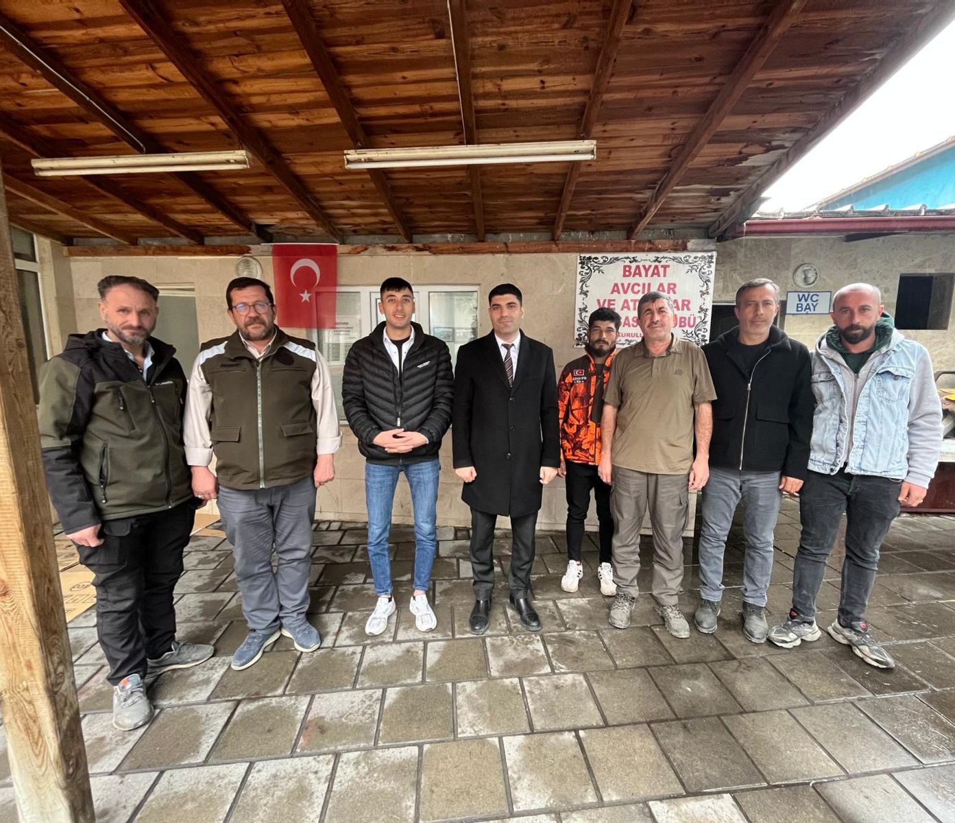 Kaymakam Öztürk’ten, Avcılar ve Atıcılar Kulübüne Ziyaret