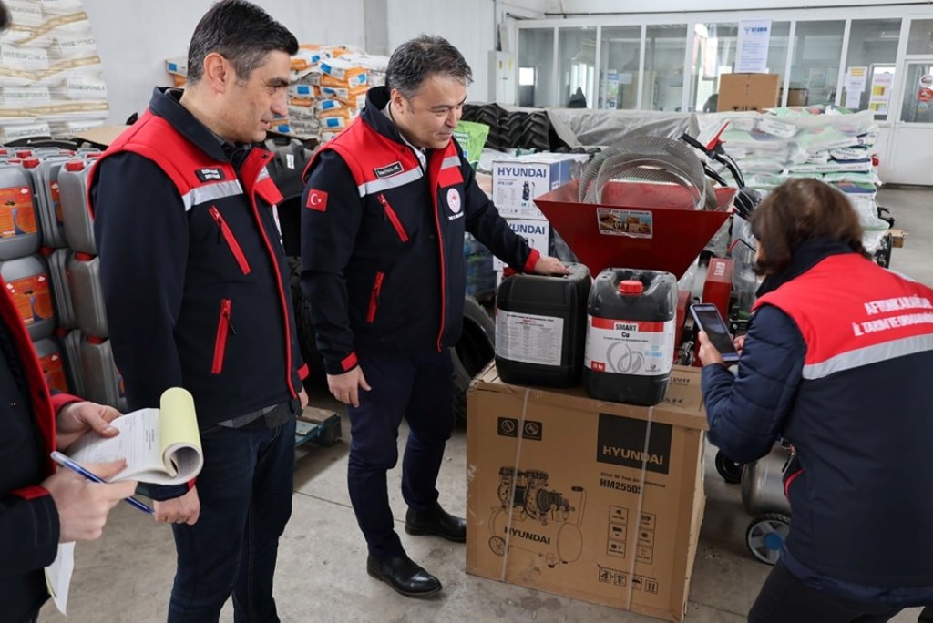 GÜBRE DAĞITICISI VE ÜRETİM YERLERİNE YÖNELİK DENETİM