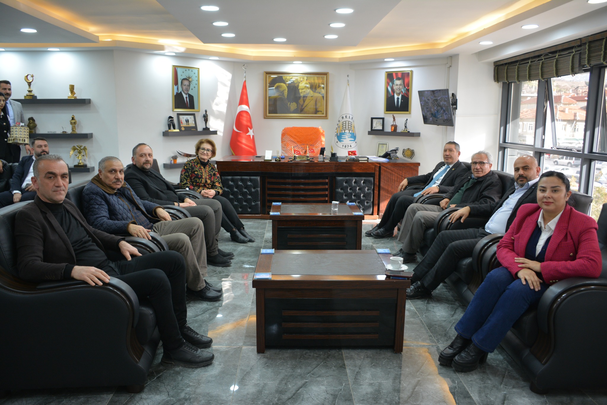 Belediye Başkanı Topçu’ya, Anlamlı Ziyaretler Gerçekleşti