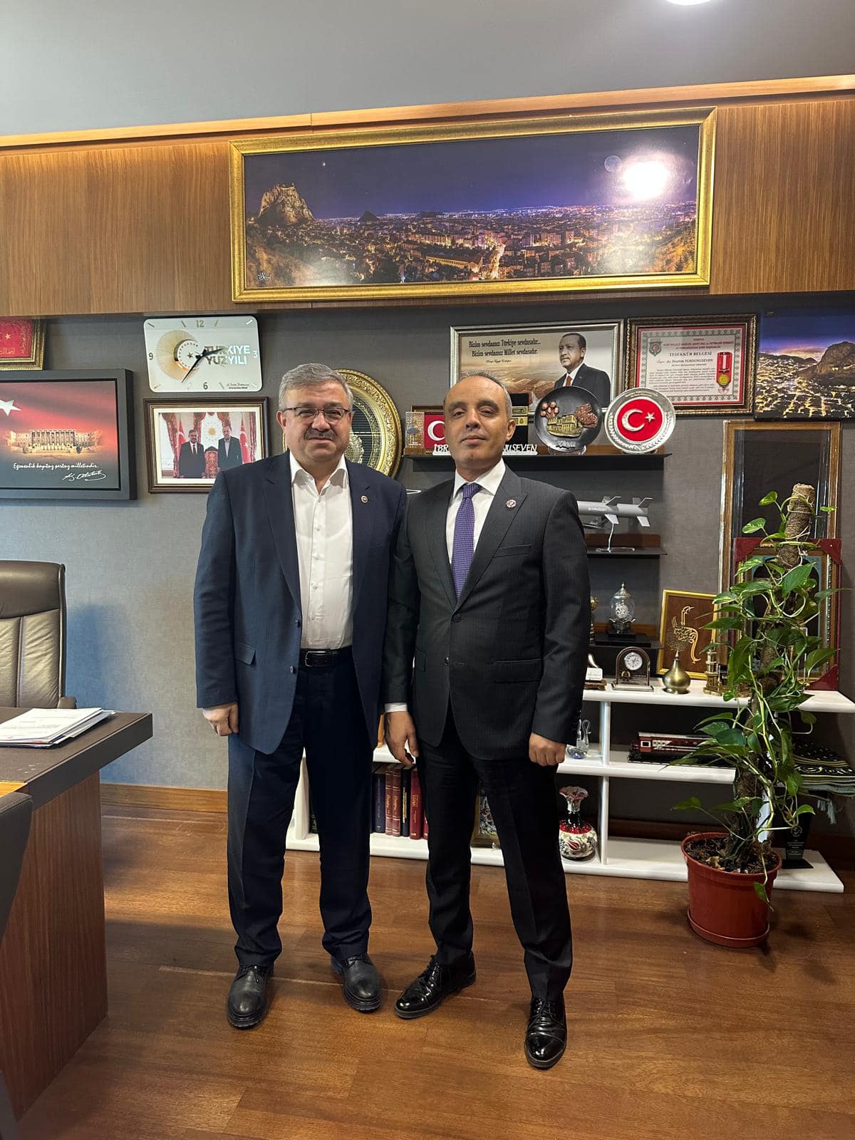 Milletvekili Yurdunuseven, İl Emniyet Müdürü Erol’u Ağırladı