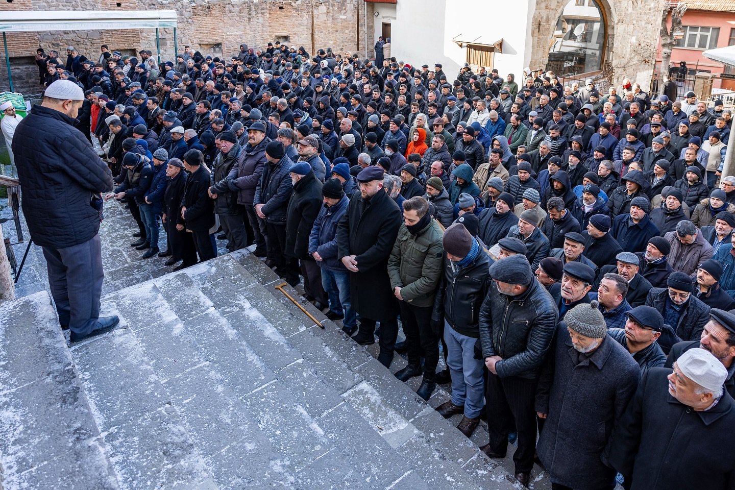 BAŞKAN KÖKSAL ÇEKİÇ AİLESİNİN ACISINI PAYLAŞTI
