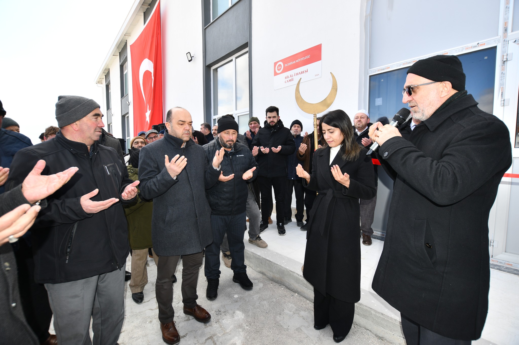 BİLAL-İ HABEŞİ CAMİİ  DUALARLA AÇILDI