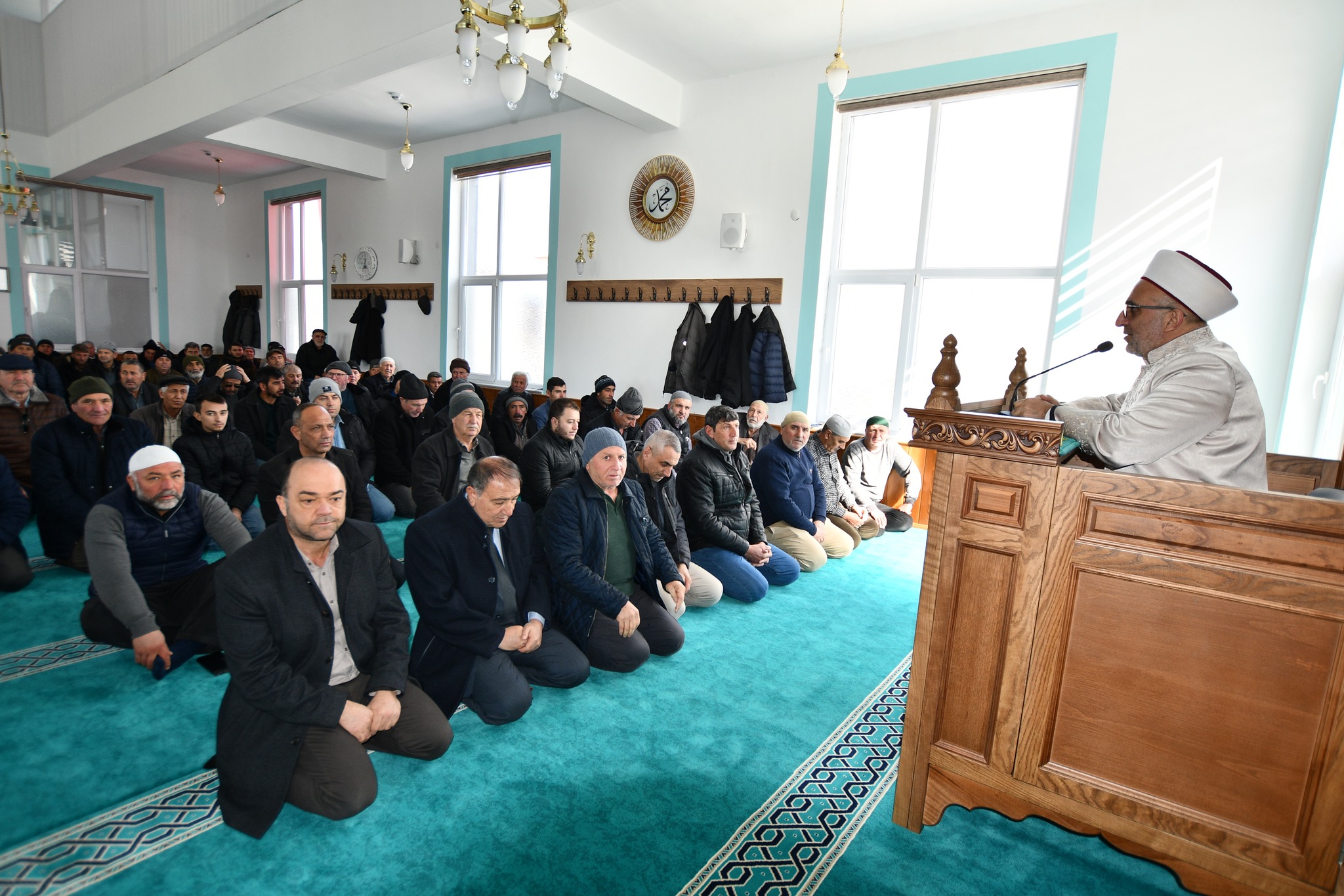 BİLAL-İ HABEŞİ CAMİİ  DUALARLA AÇILDI