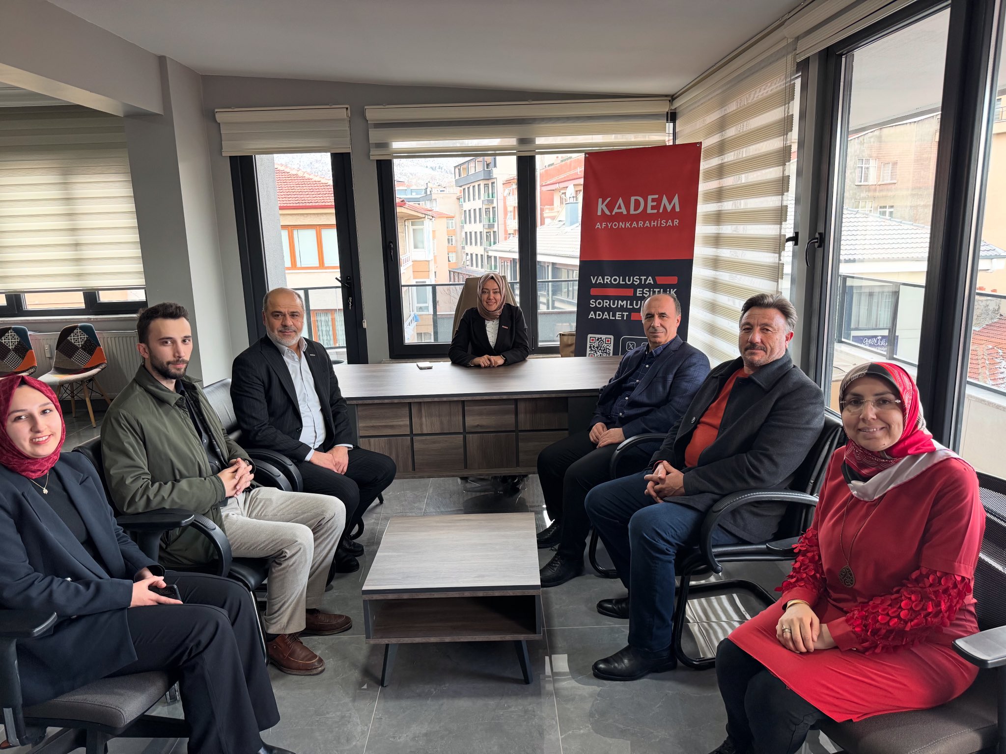 İŞLEK VE EKİBİ KADEM’İ ZİYARET ETTİ