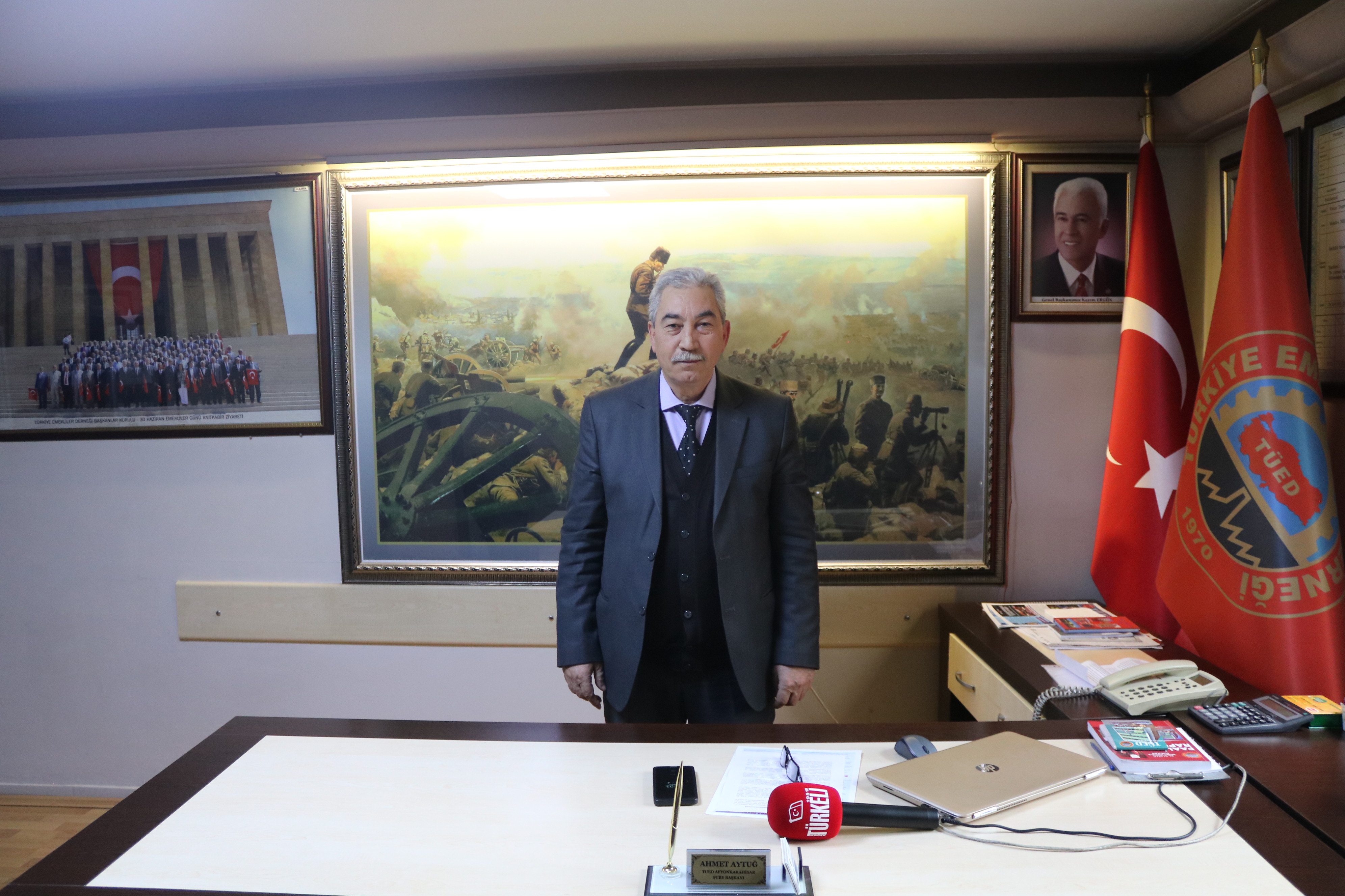 Afyonkarahisar Türkiye Emekliler Derneği Başkanı Aytuğ: "Emeklilerimizin Durumu İçler Acısı"