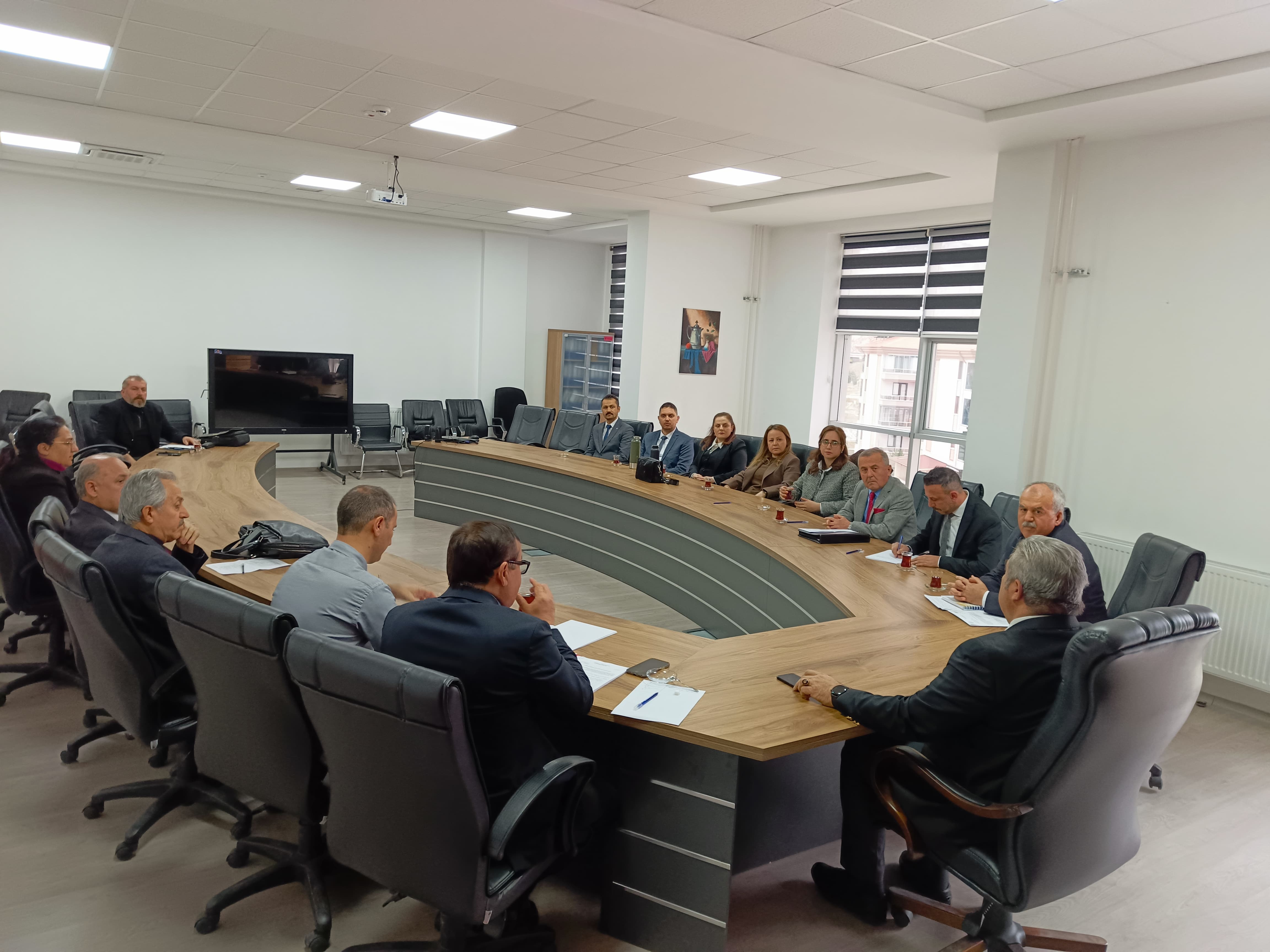 Müdür Sünnetci’den Değerlendirme Toplantıları