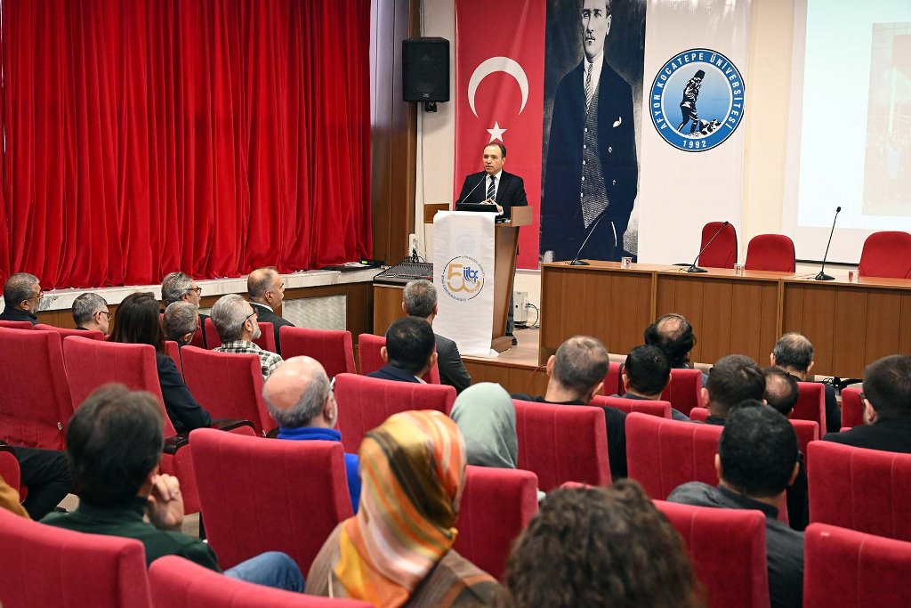 REKTÖR KARAKAŞ, AKADEMİK KURUL TOPLANTISINA KATILDI
