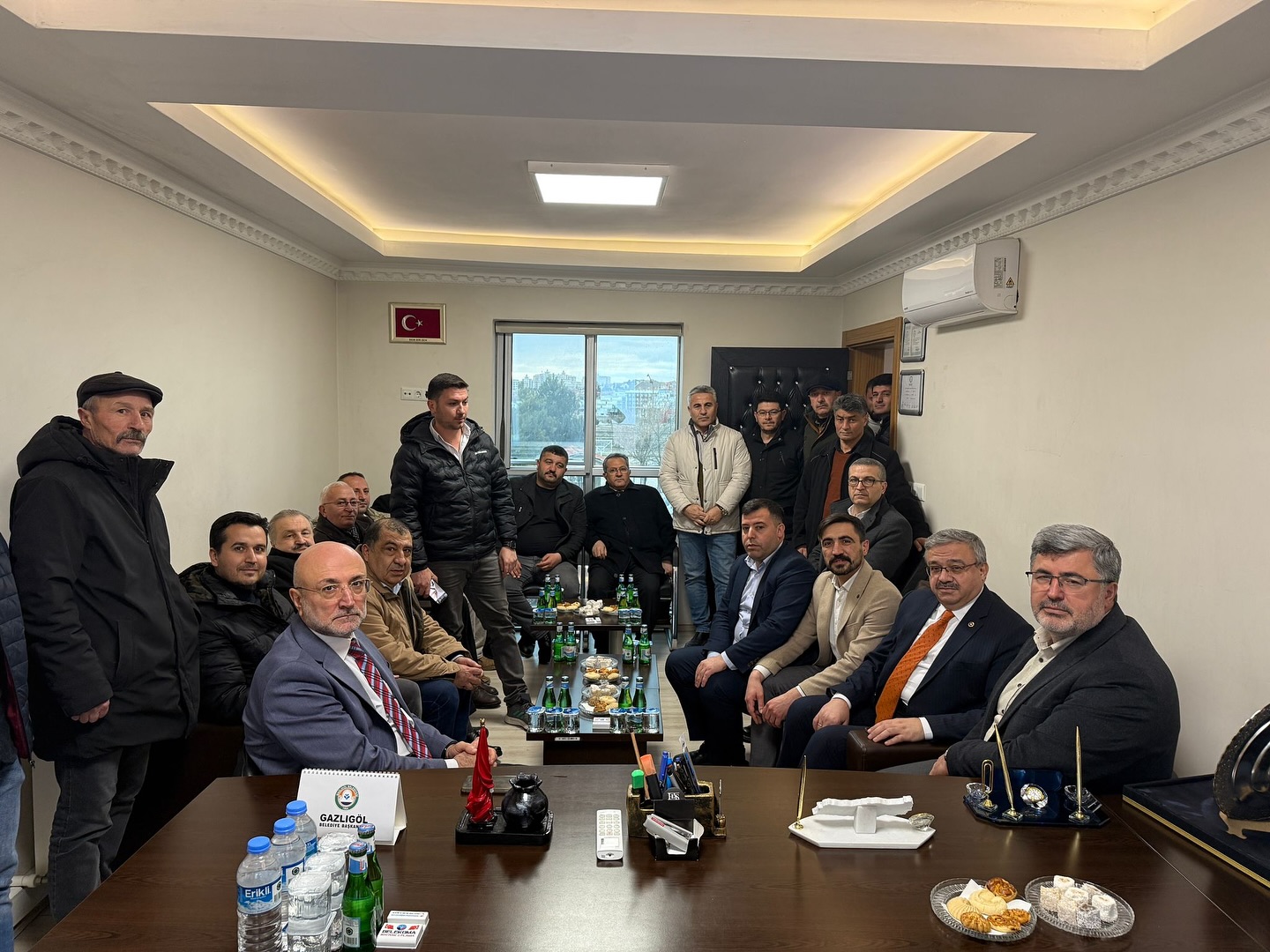 Ak Parti Afyon Heyetinden, Gazlıgöl Belediyesine Ziyaret