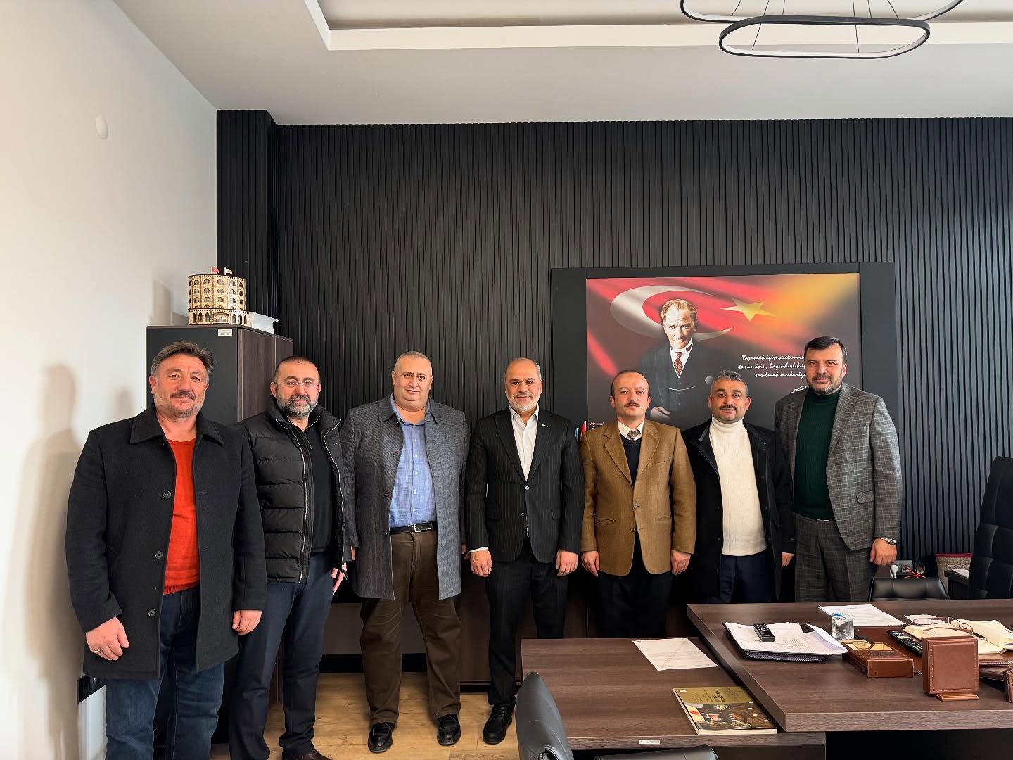 Afyonkarahisar MÜSİAD Başkanı İşlek’ten, Milli Emlak Müdürü Baş’a Ziyaret