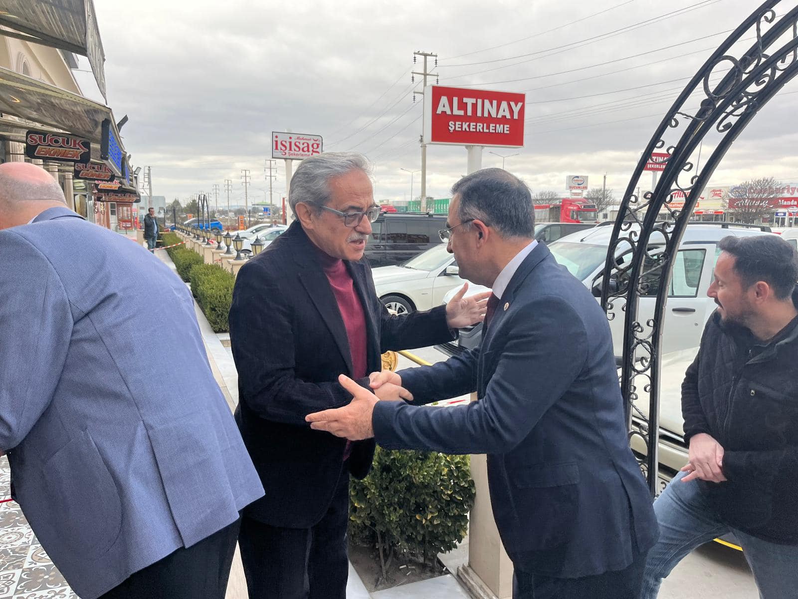 Ak Parti Afyon Heyetinden, Başkan Öztürk’e Taziye Ziyareti