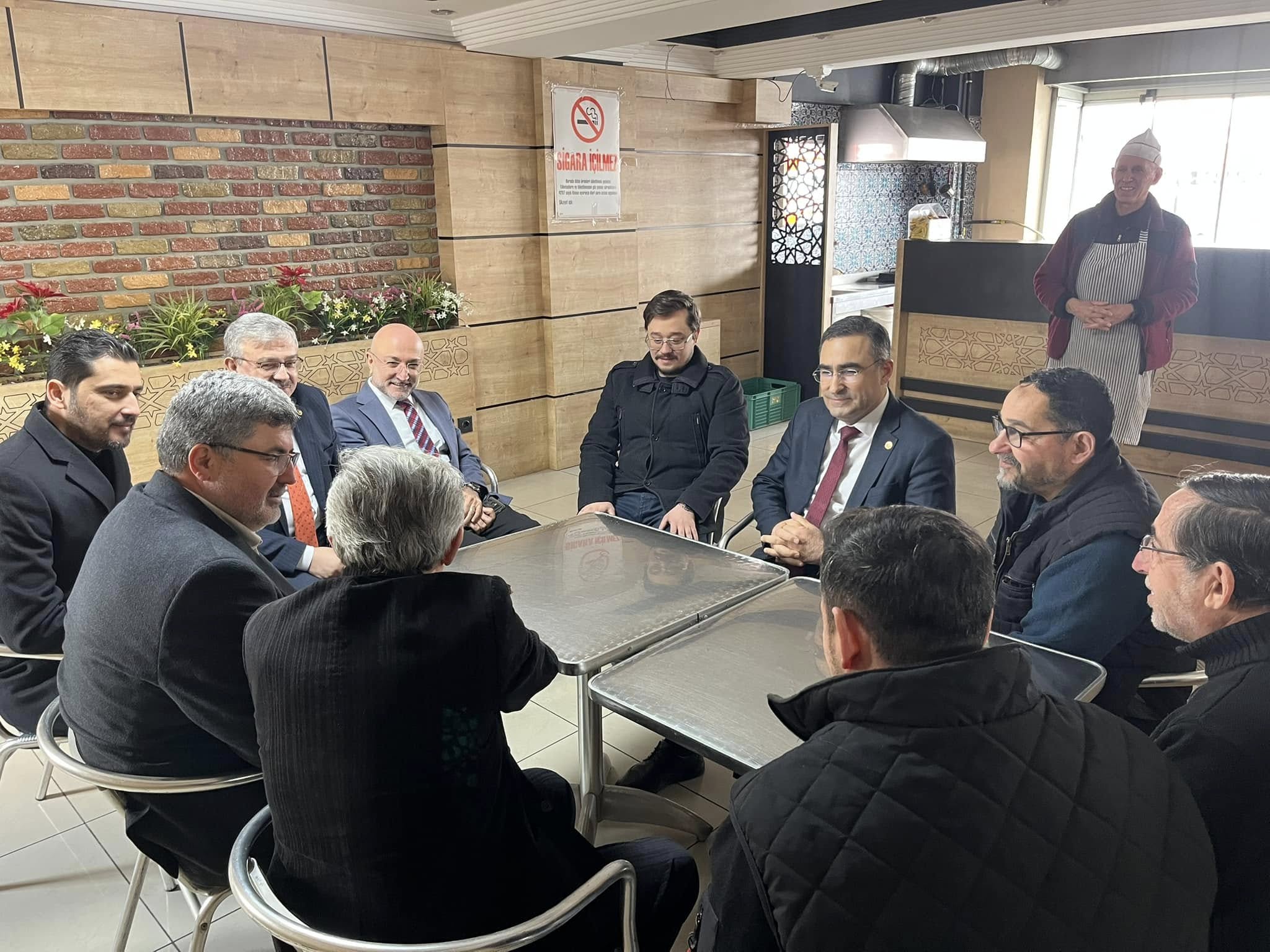 Ak Parti Afyon Heyetinden, Başkan Öztürk’e Taziye Ziyareti