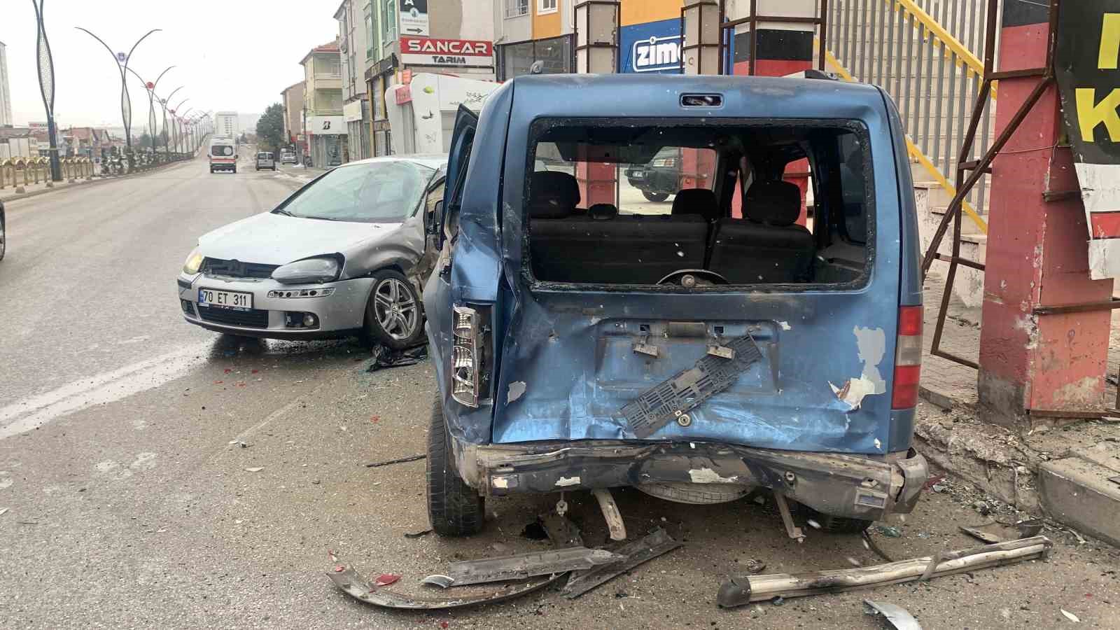 Gizli Buzlanma Kazaya Yol Açtı: 1 Yaralı