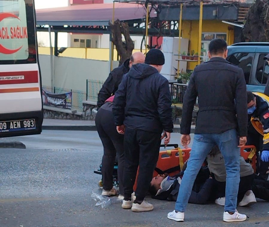 Otomobil İle Motosiklet Çarpıştı: 1 Yaralı