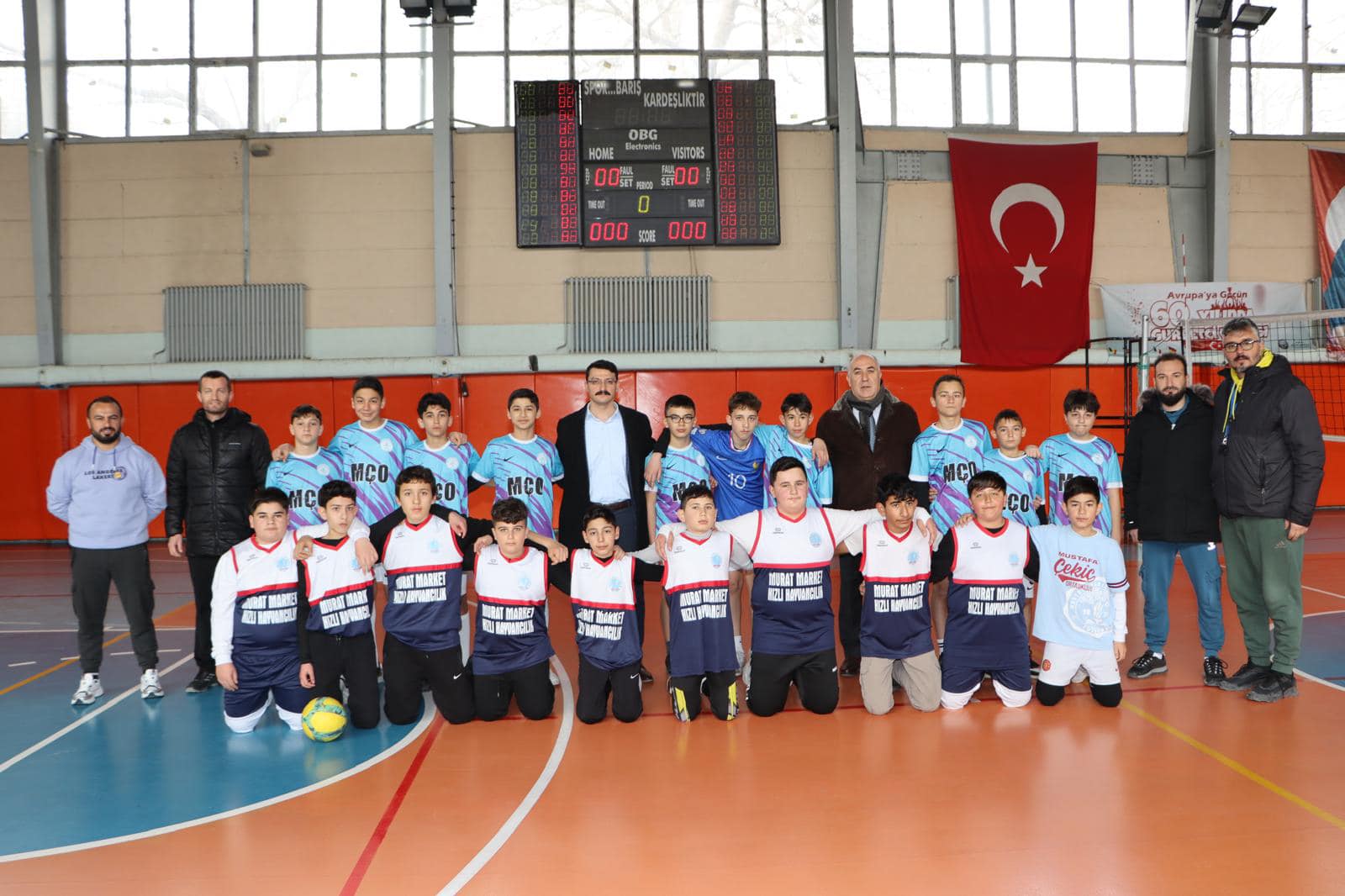 Kaymakam Akgül, "Kürşat Ulay Okullar Arası Voleybol Turnuvasının" Açılışına Katıldı