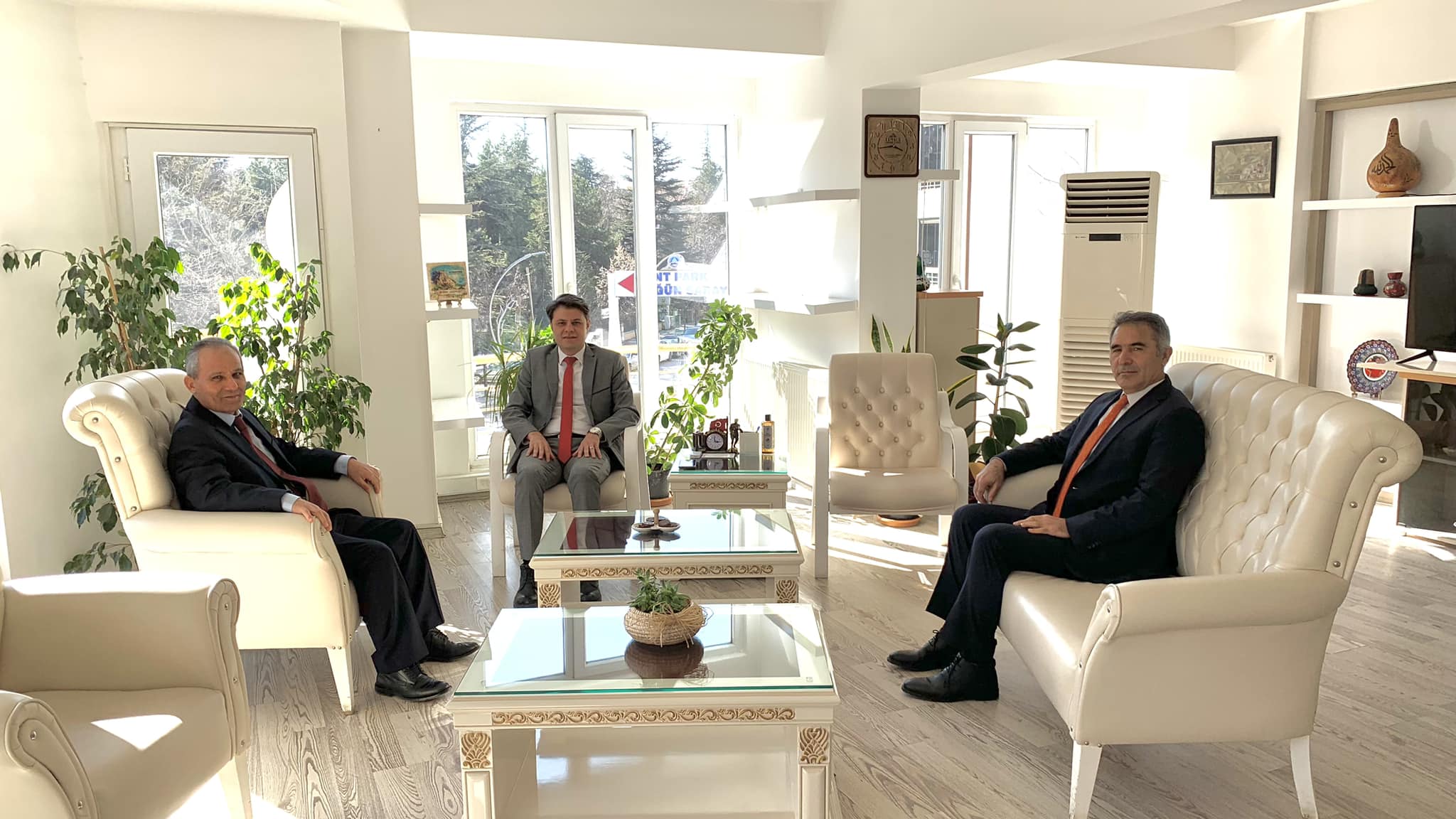 Milli Eğitim Bakanlığı Eğitim Müfettişlerinden, Kaymakam Çengel’e Ziyaret