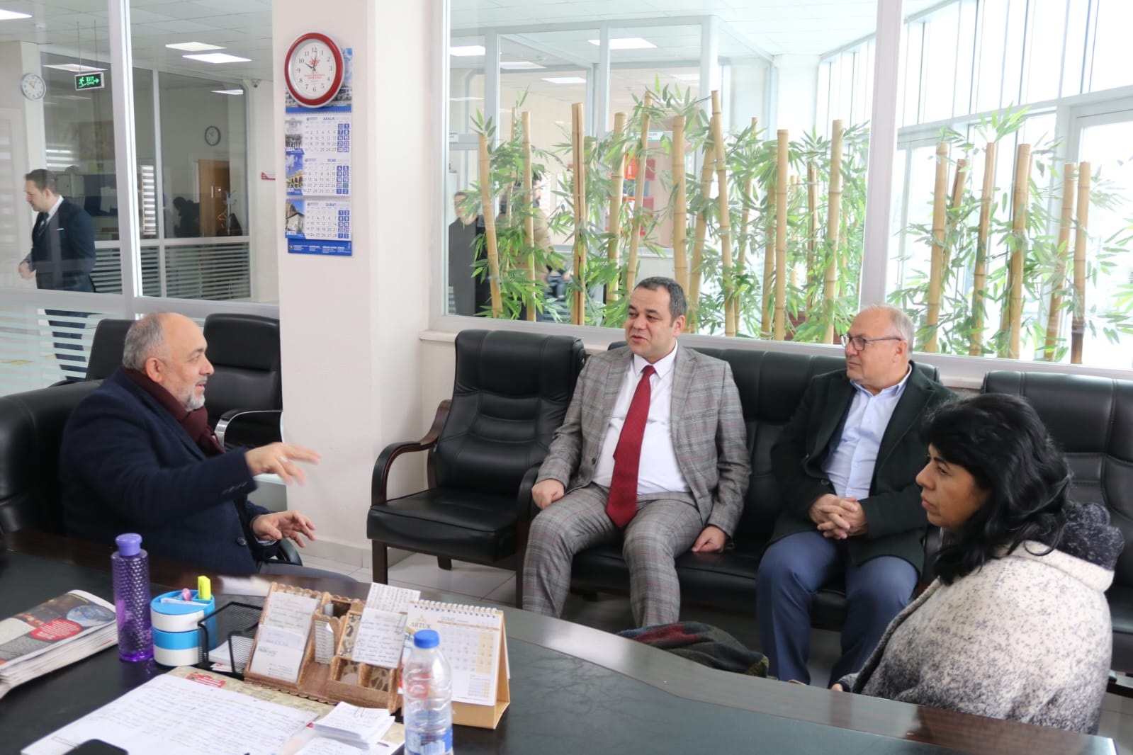 Müdür Kasapoğlu, Kariyer Günleri Etkinliği Öncesi RSP'de İstişarede Bulundu