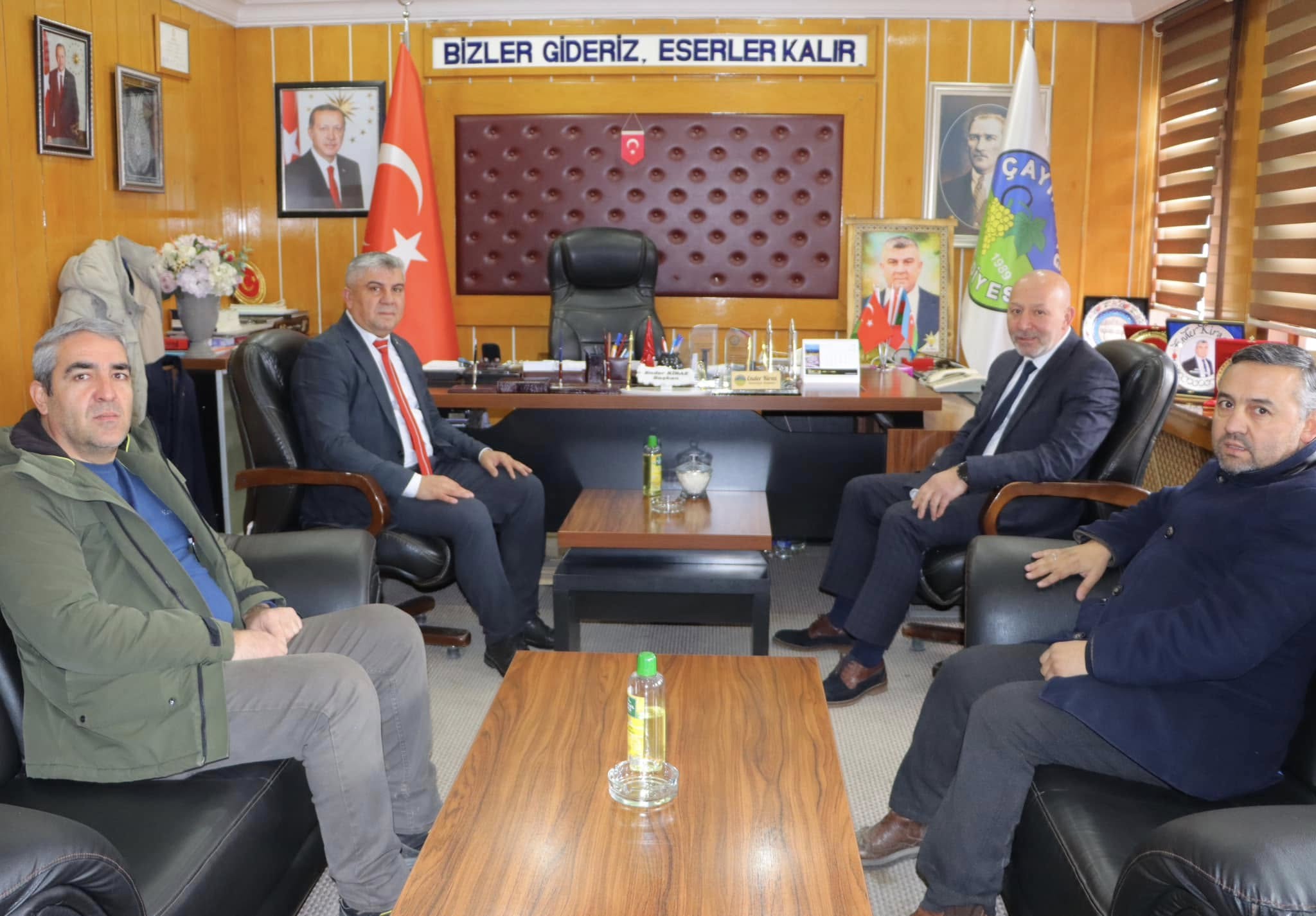 İGM Başkanı Siper’den, Çayırbağ Belediyesine Ziyaret