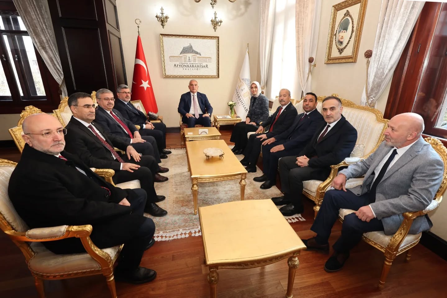 Bakan Ersoy, Vali Yiğitbaşı’nı Ziyaret Etti