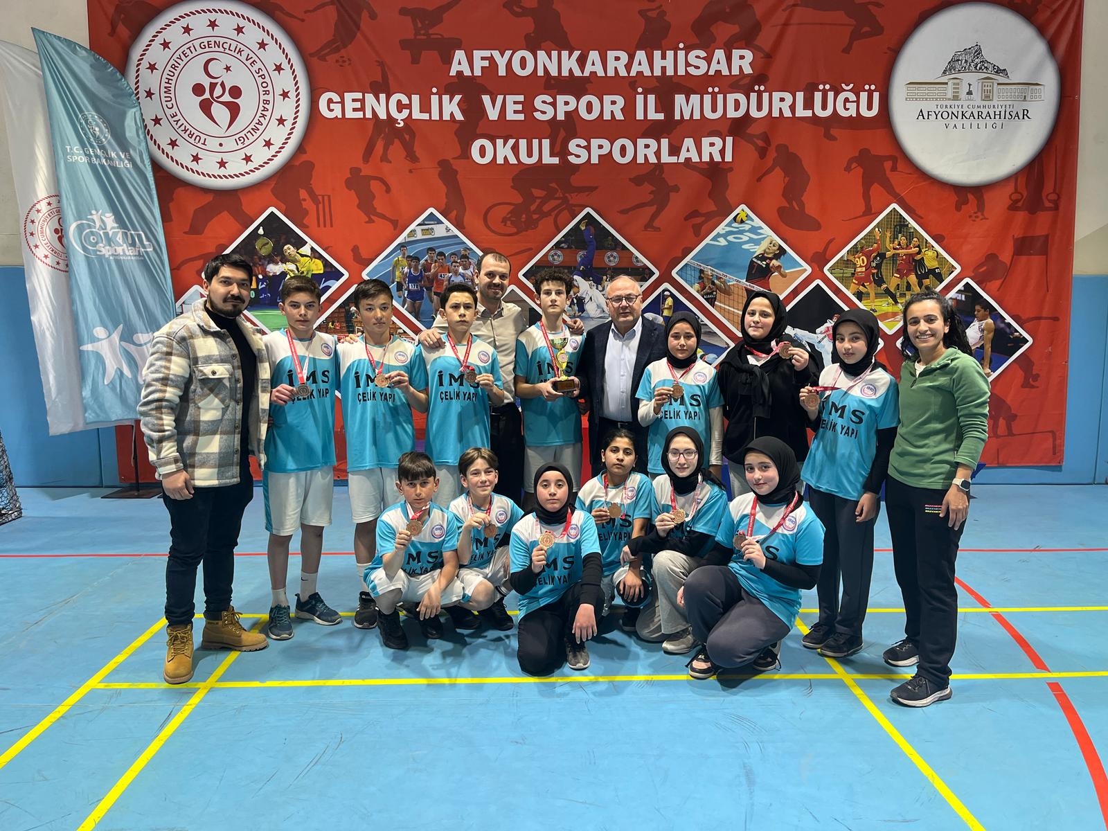 Afyonkarahisar’da Korfbol Heyecanı: Gençler ve Yıldızlar Müsabakaları Sona Erdi