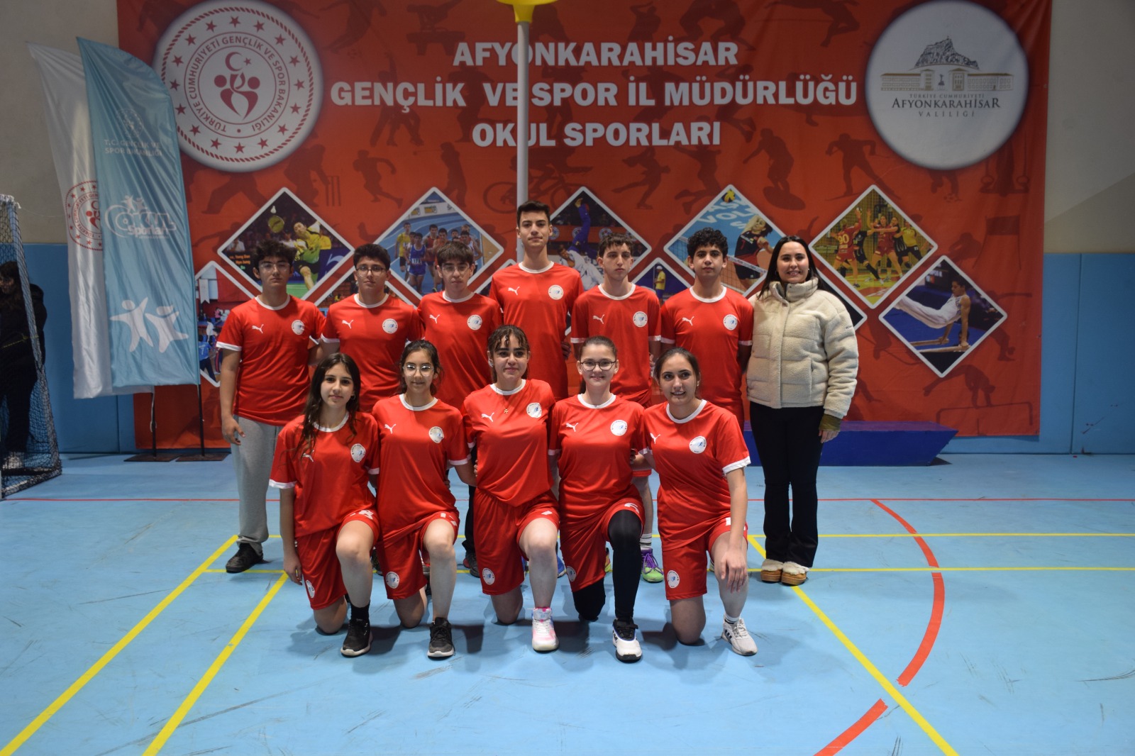 Afyonkarahisar’da Korfbol Heyecanı: Gençler ve Yıldızlar Müsabakaları Sona Erdi