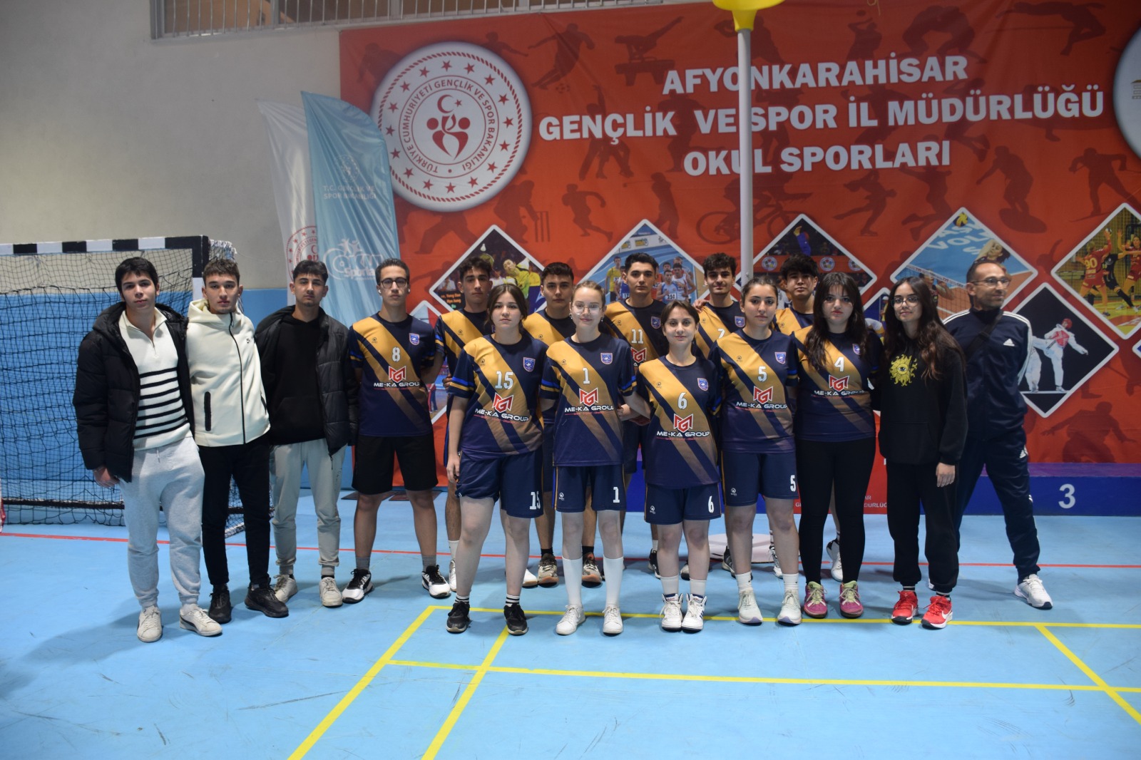 Afyonkarahisar’da Korfbol Heyecanı: Gençler ve Yıldızlar Müsabakaları Sona Erdi