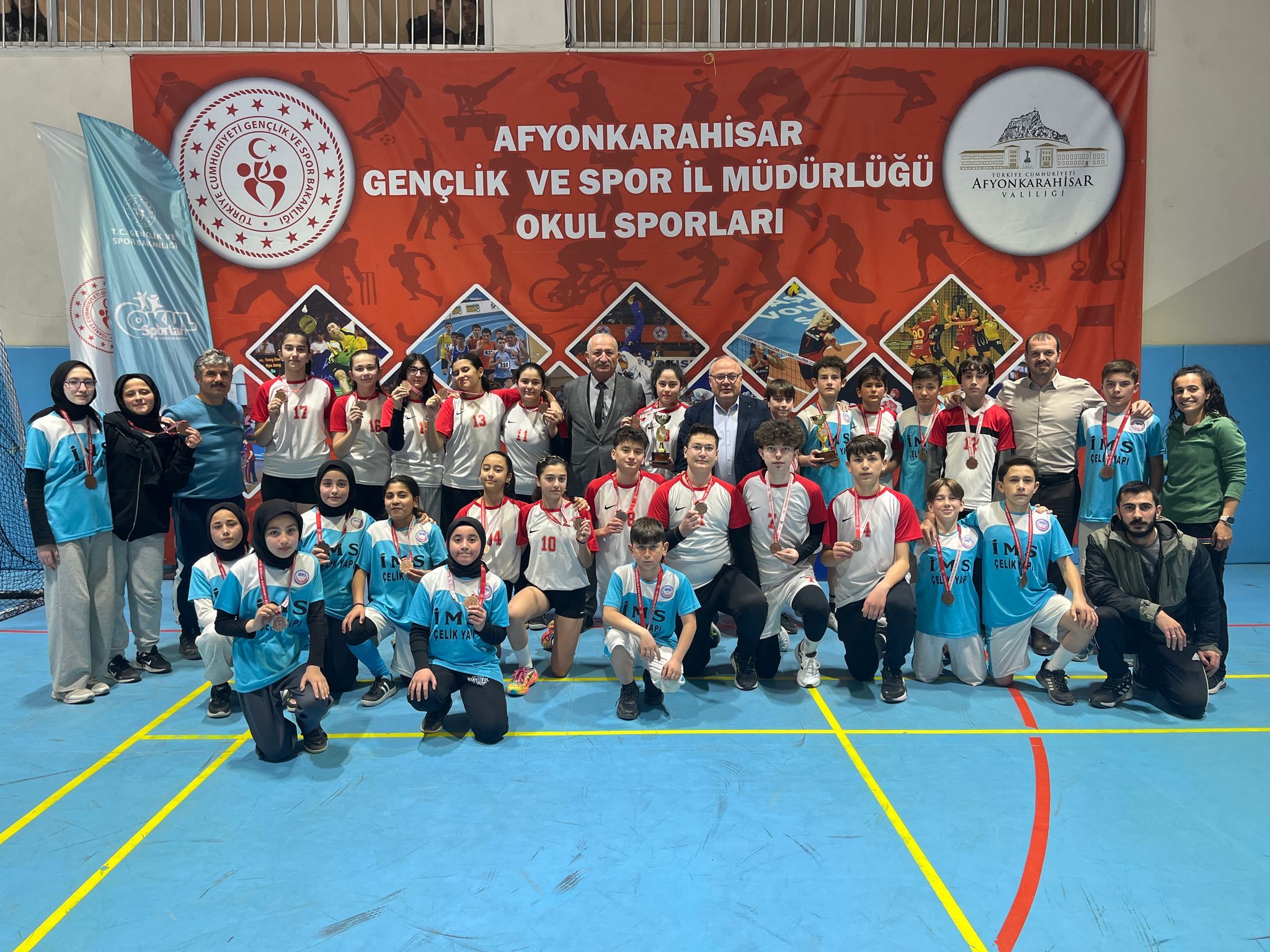 Afyonkarahisar’da Korfbol Heyecanı: Gençler ve Yıldızlar Müsabakaları Sona Erdi